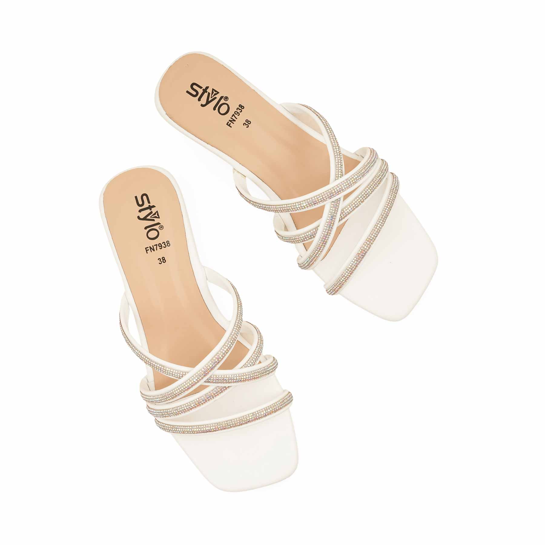 White Fancy Slipper FN7938 - Image 5