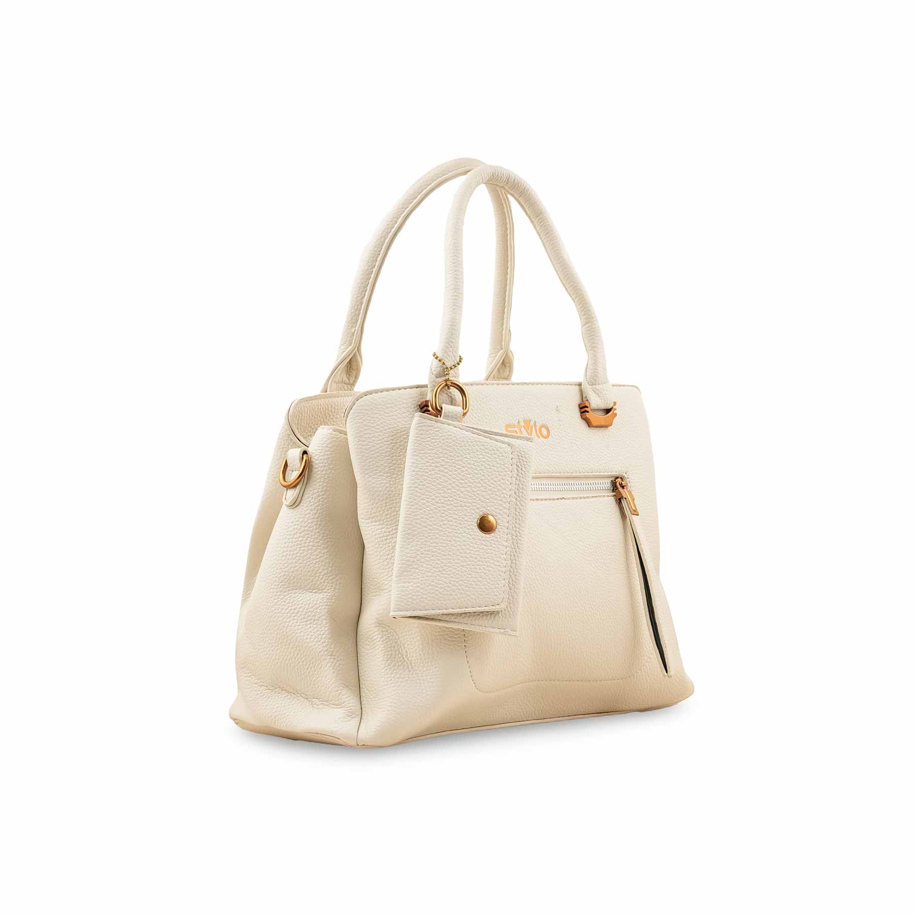 White Formal Hand Bag P36150 - Image 3