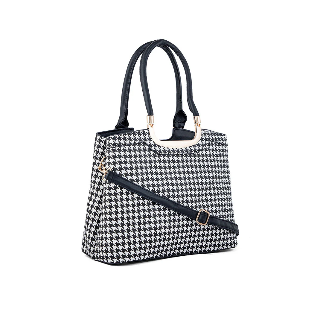 White Formal Hand Bag P36173 - Image 3