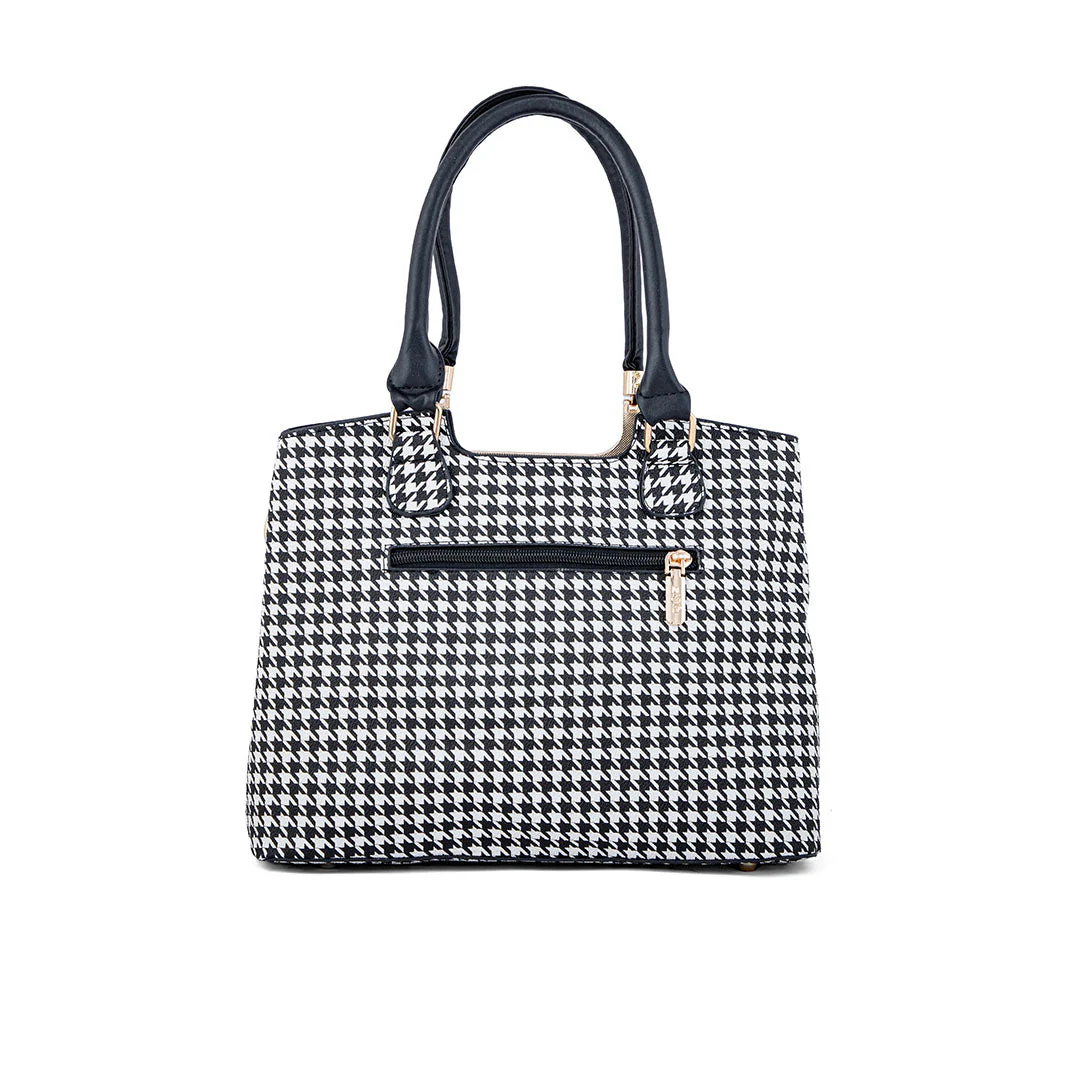 White Formal Hand Bag P36173 - Image 4