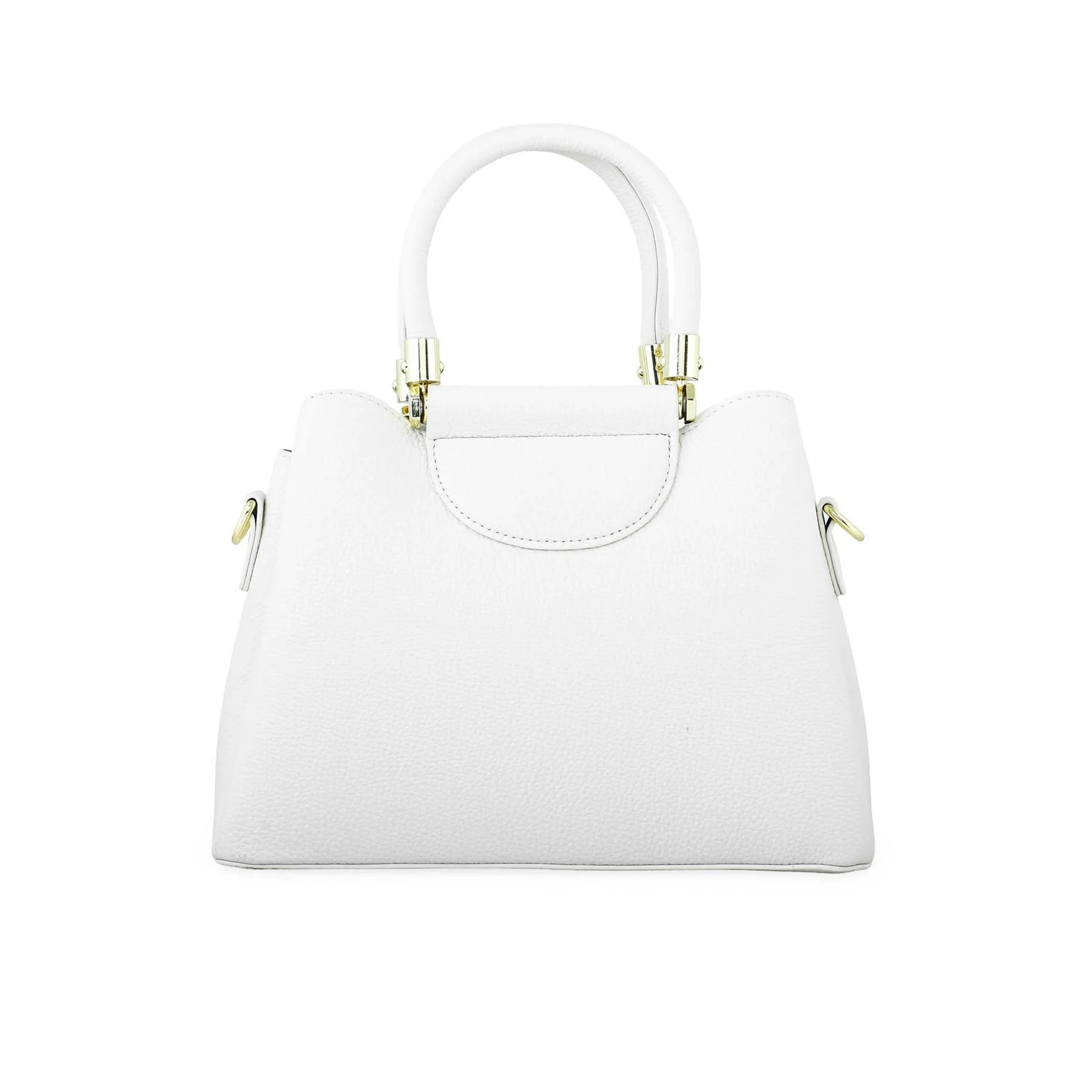 White Formal Hand Bag P36272 - Image 4