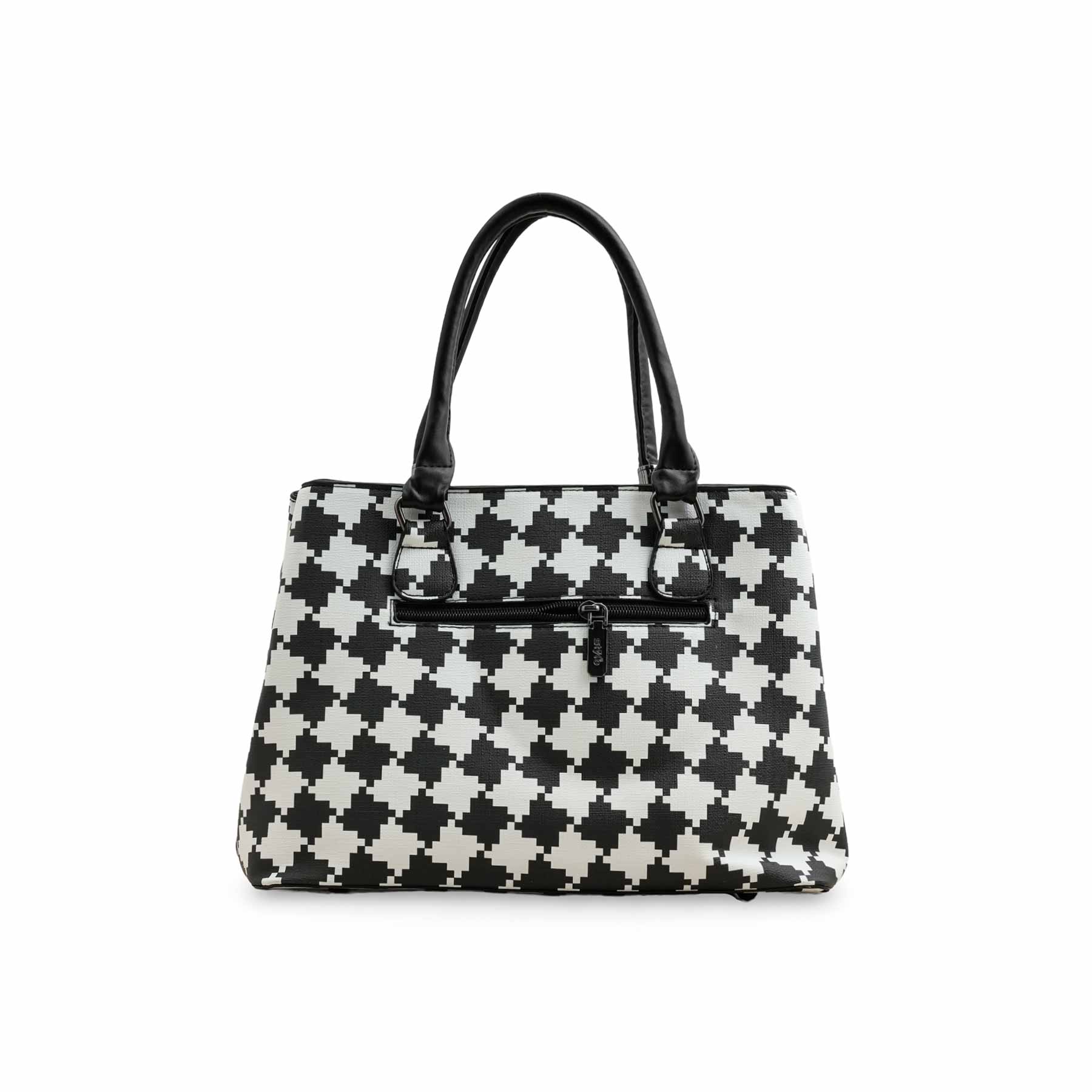White Formal Hand Bag P36275 - Image 3