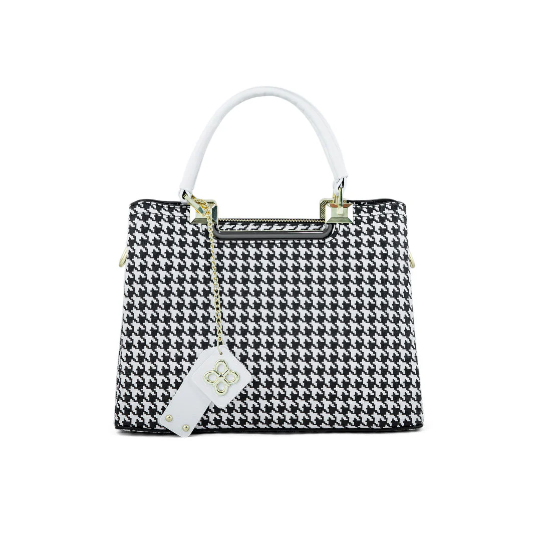 White Formal Hand Bag P36286 - Image 2