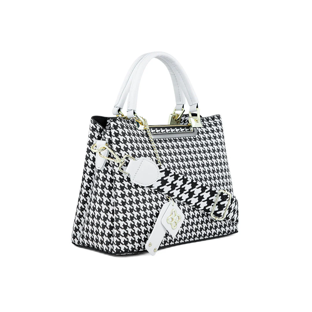 White Formal Hand Bag P36286 - Image 3