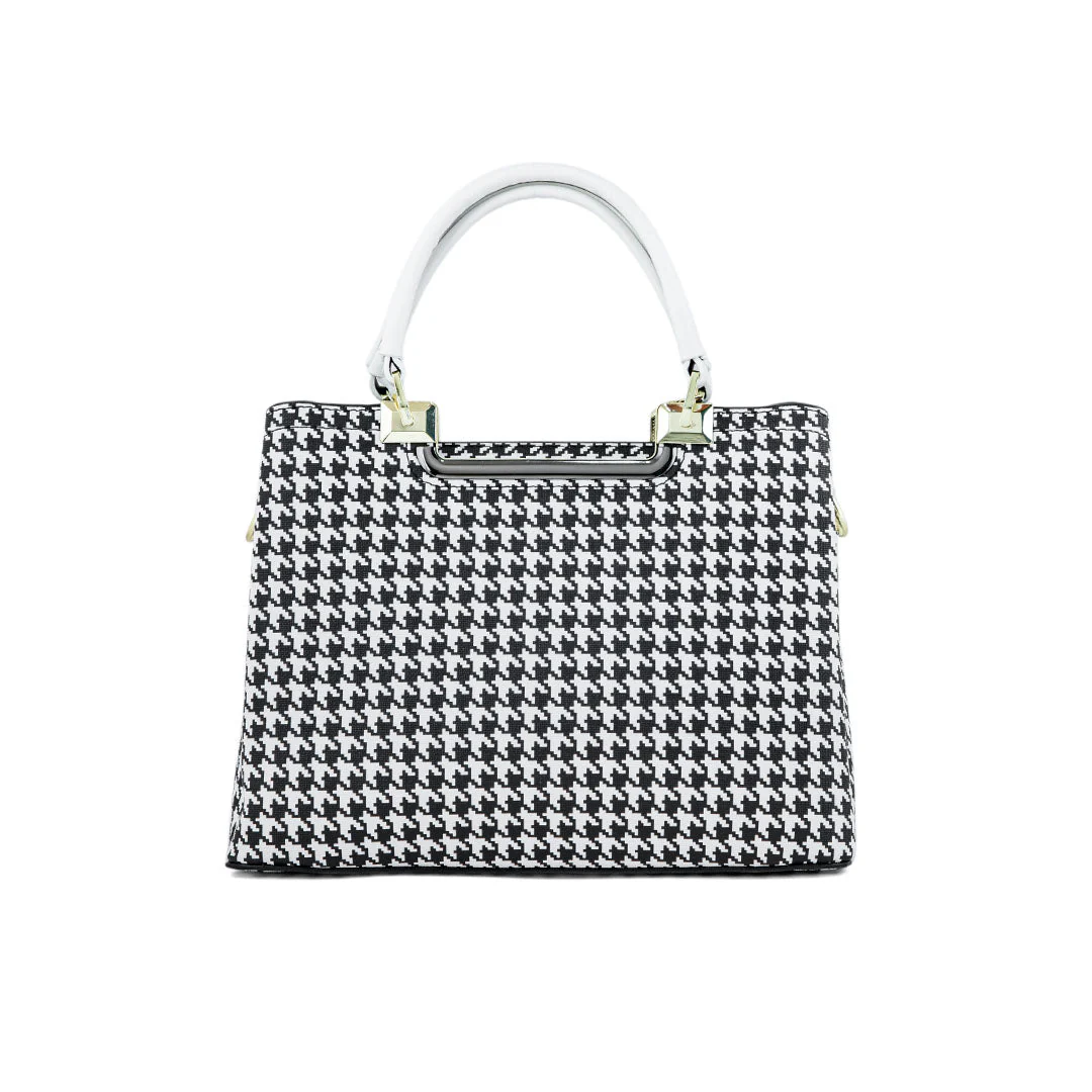 White Formal Hand Bag P36286 - Image 4