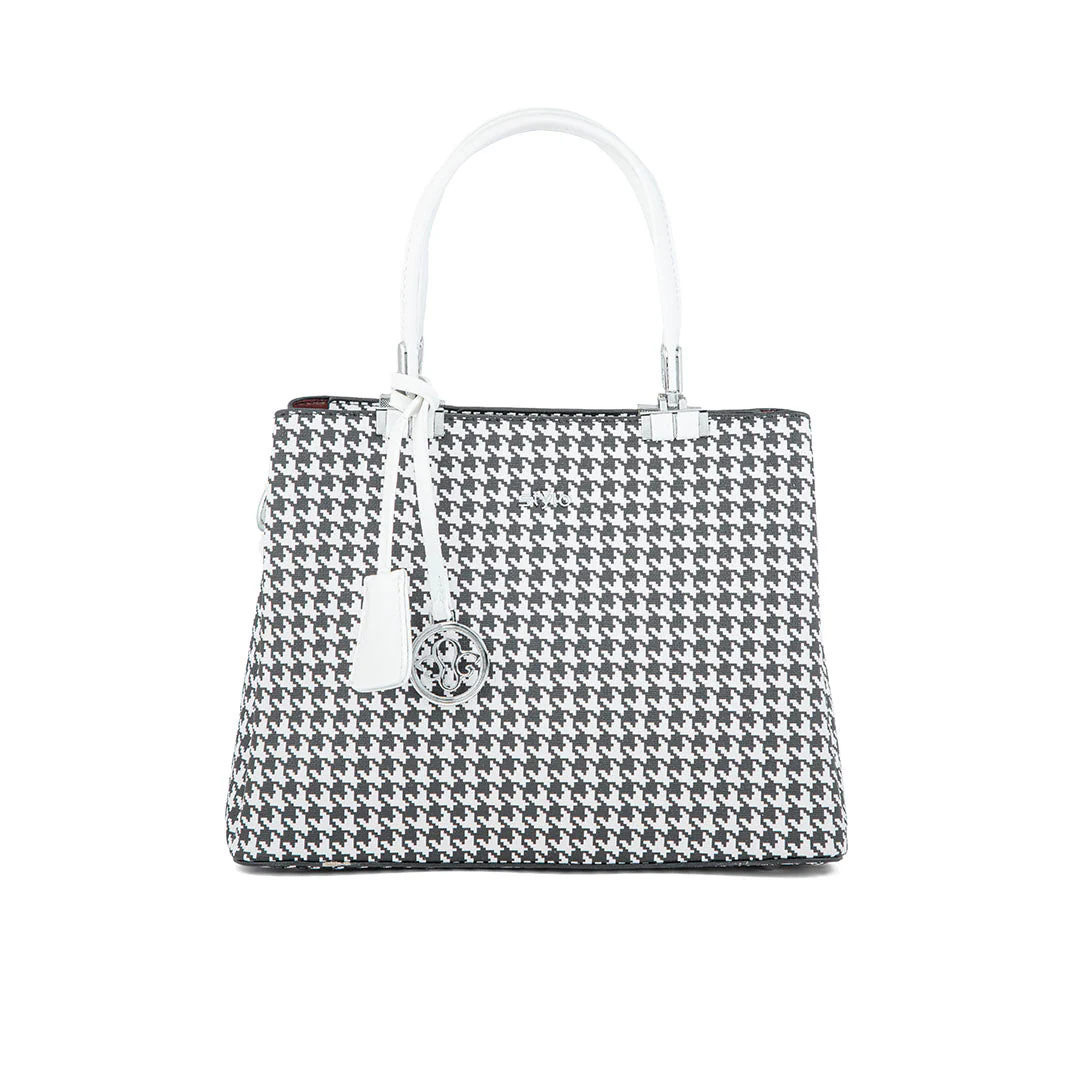 White Formal Hand Bag P36289 - Image 2