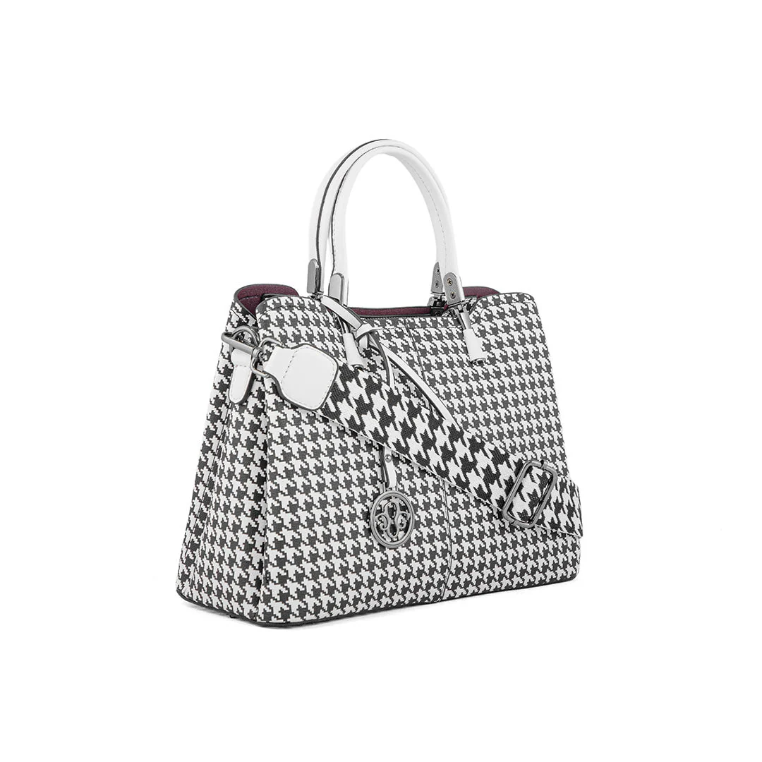 White Formal Hand Bag P36291 - Image 2