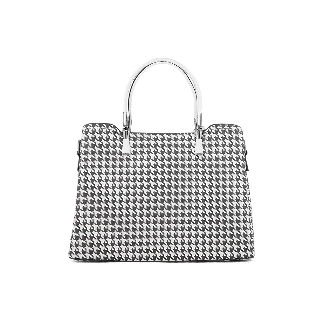 White Formal Hand Bag P36291 - Image 3