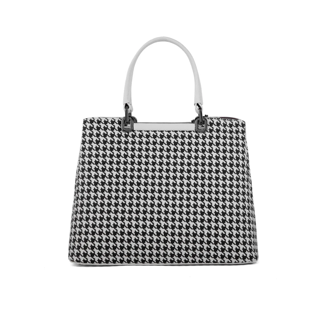 White Formal Hand Bag P36293 - Image 3