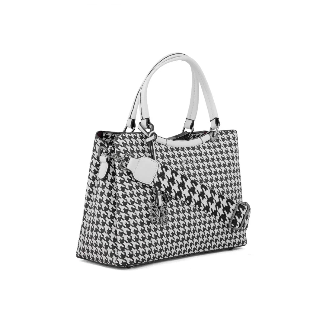 White Formal Hand Bag P36294 - Image 3