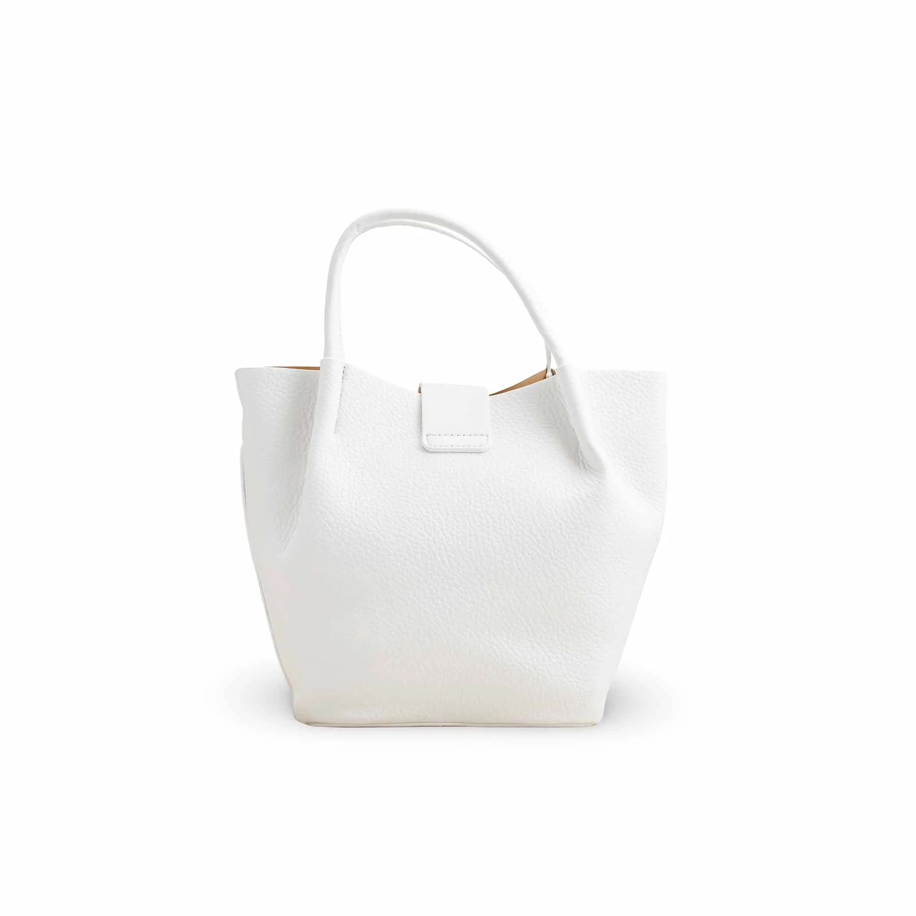 White Formal Hand Bag P36355 - Image 4