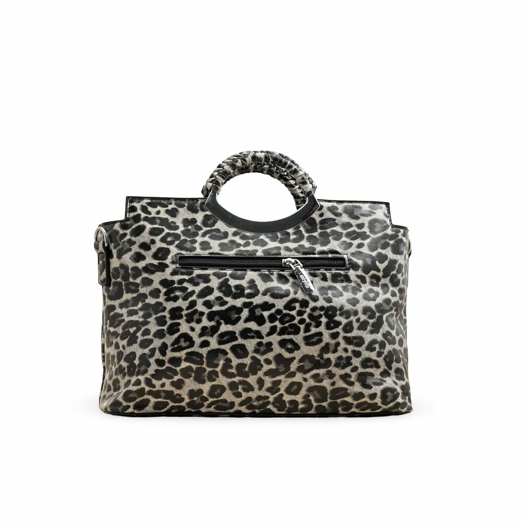 White Formal Hand Bag P36392 - Image 3