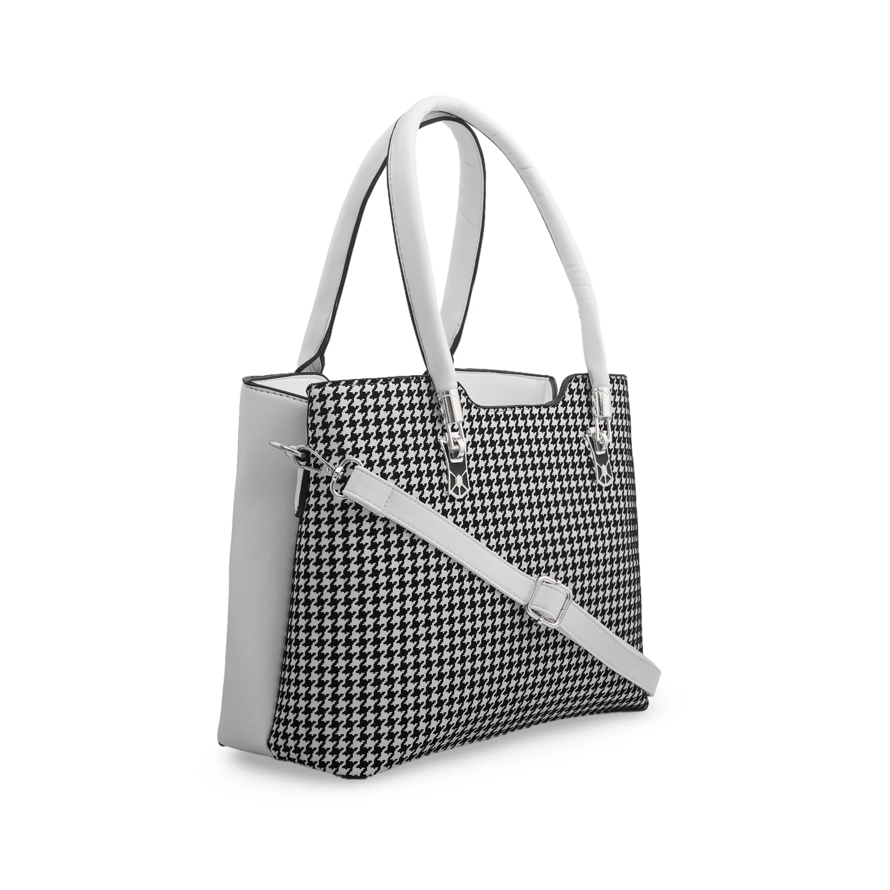 White Formal Hand Bag P54576 - Image 2