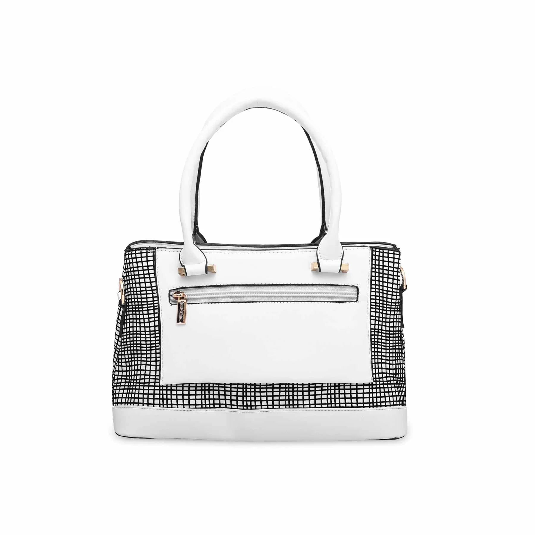 White Formal Hand Bag P55562 - Image 3