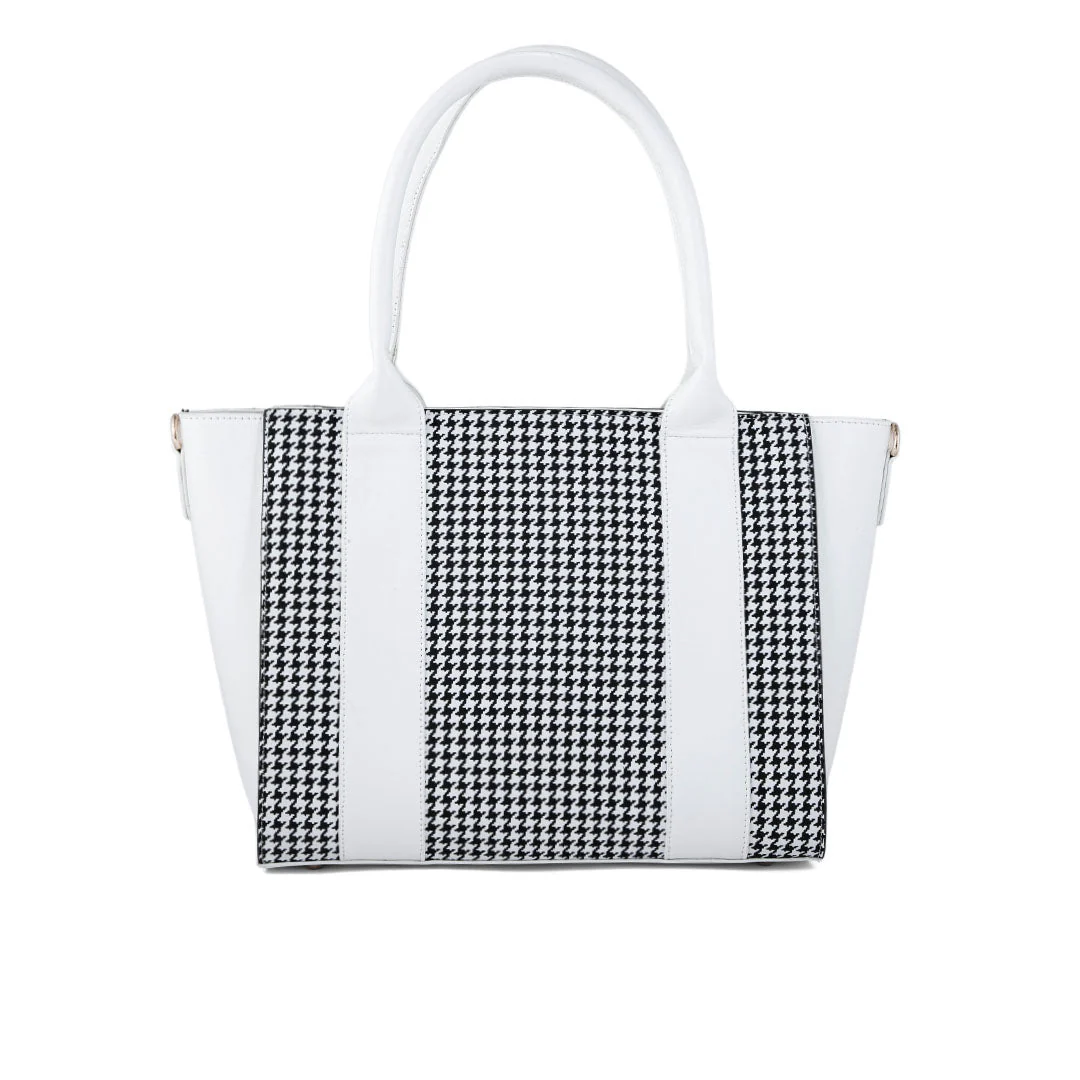 White Formal Hand Bag P55653 - Image 3