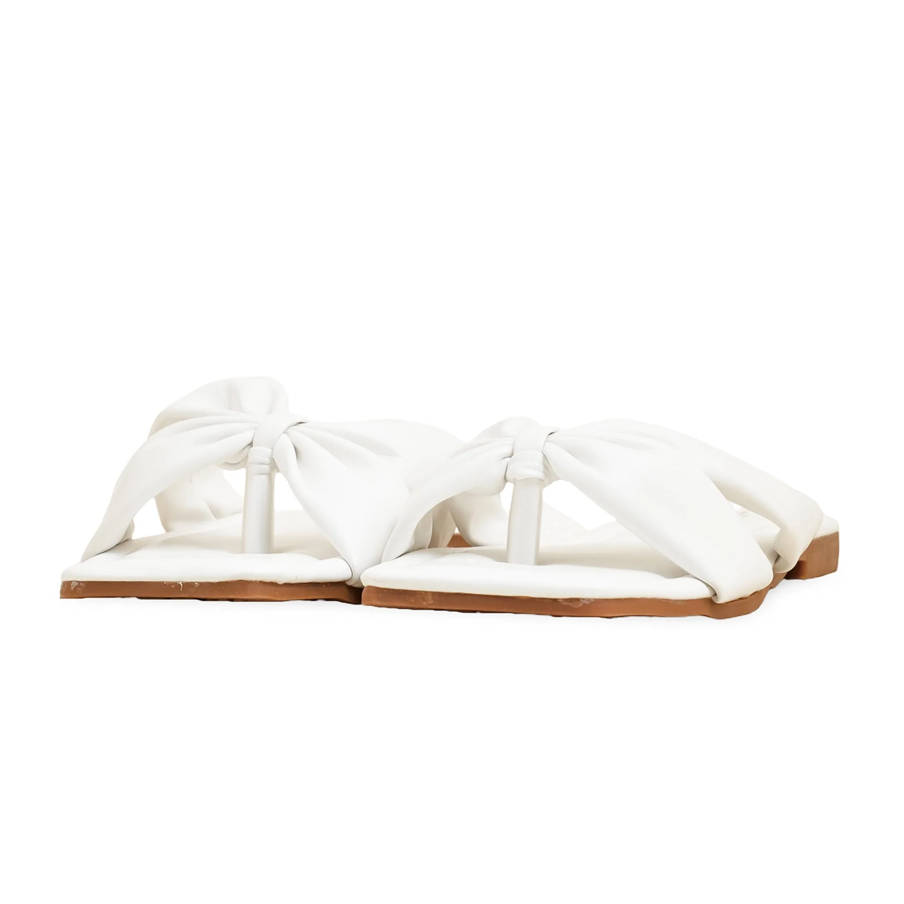 White Formal Ladies Chappal FR0554 - Image 3