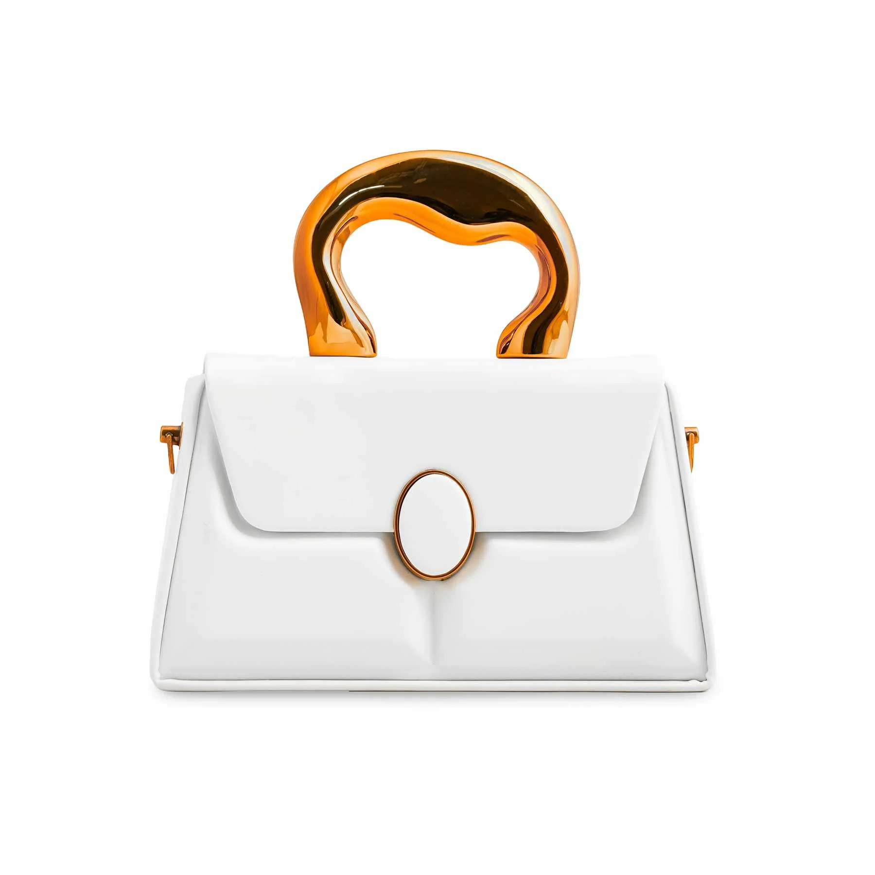 White Formal Pouch P36212 - Image 2
