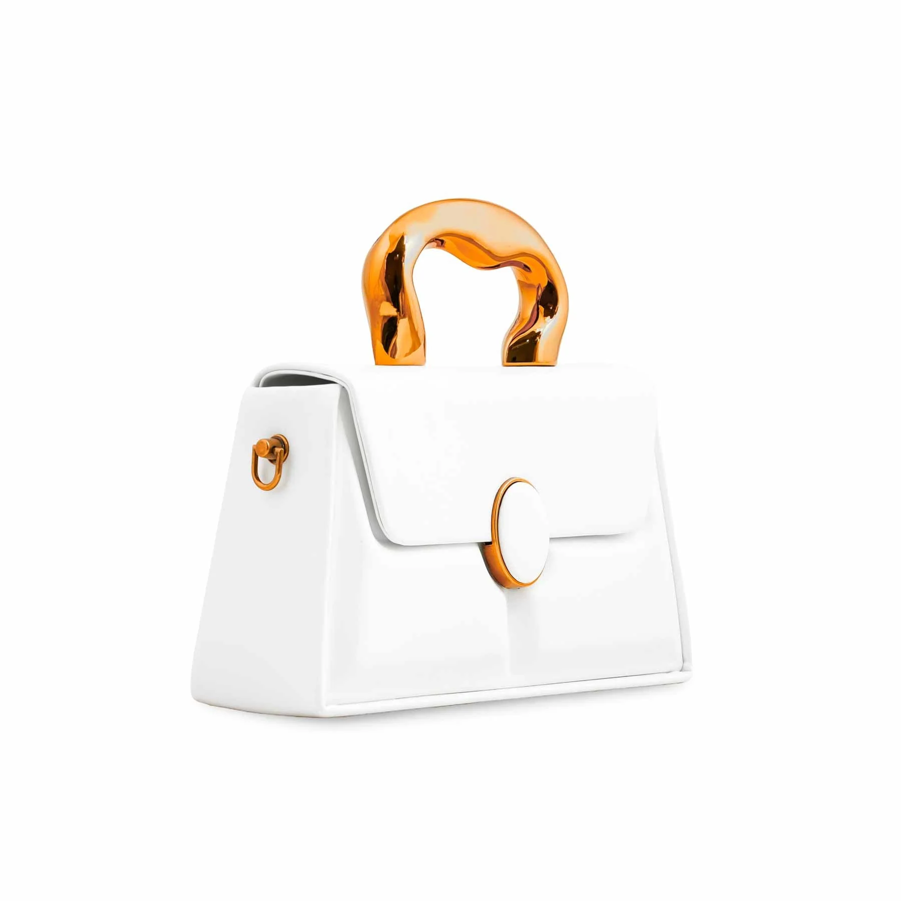 White Formal Pouch P36212 - Image 3