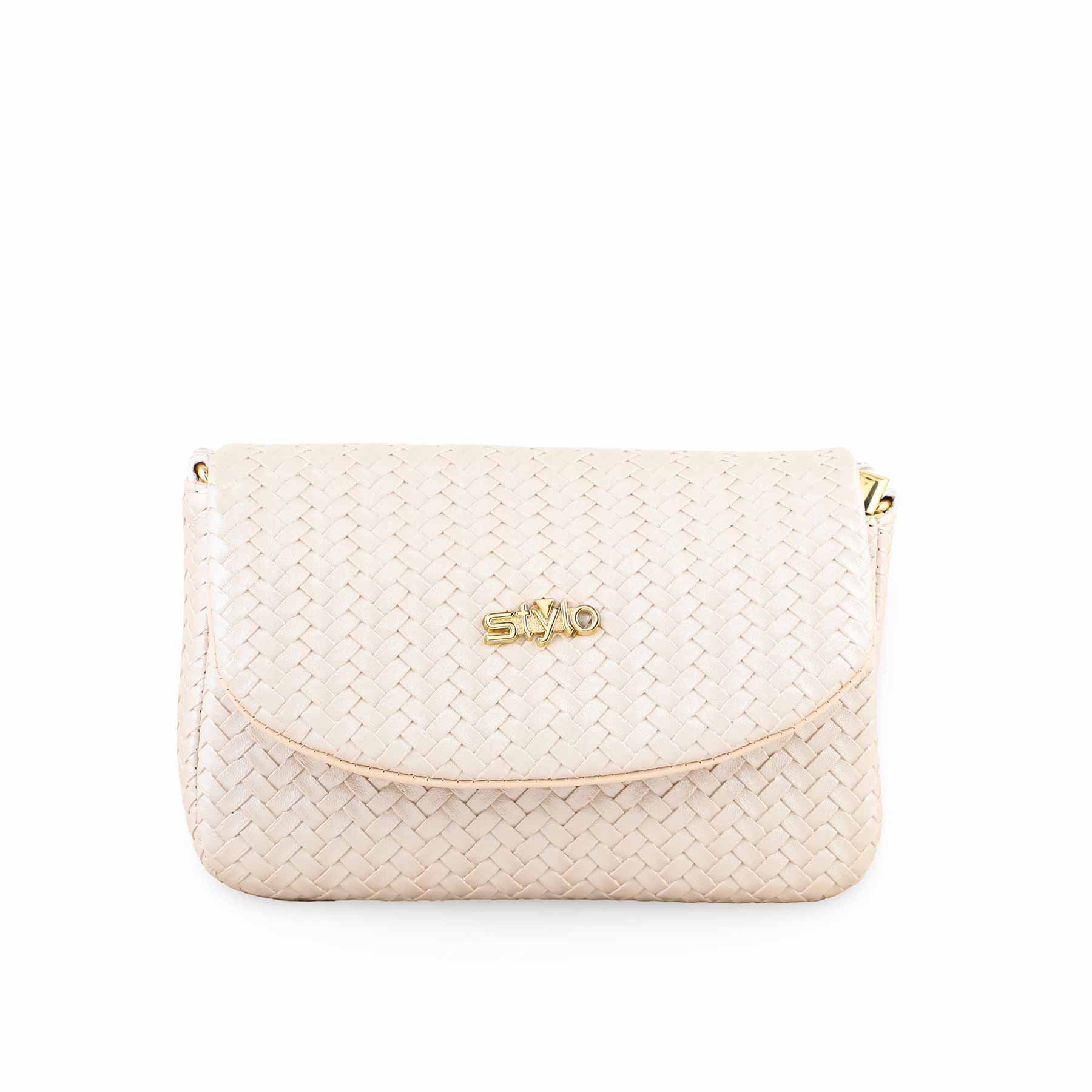 White Formal Pouch P97611 - Image 2