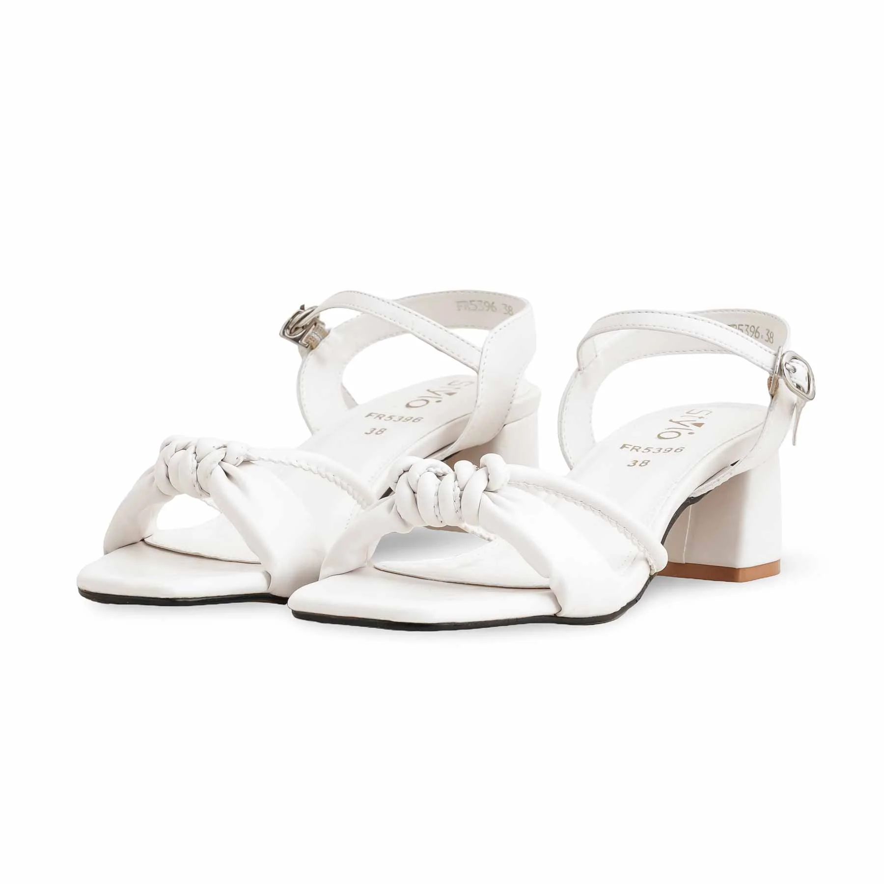 White Formal Sandal For Women FR5396 - Image 2