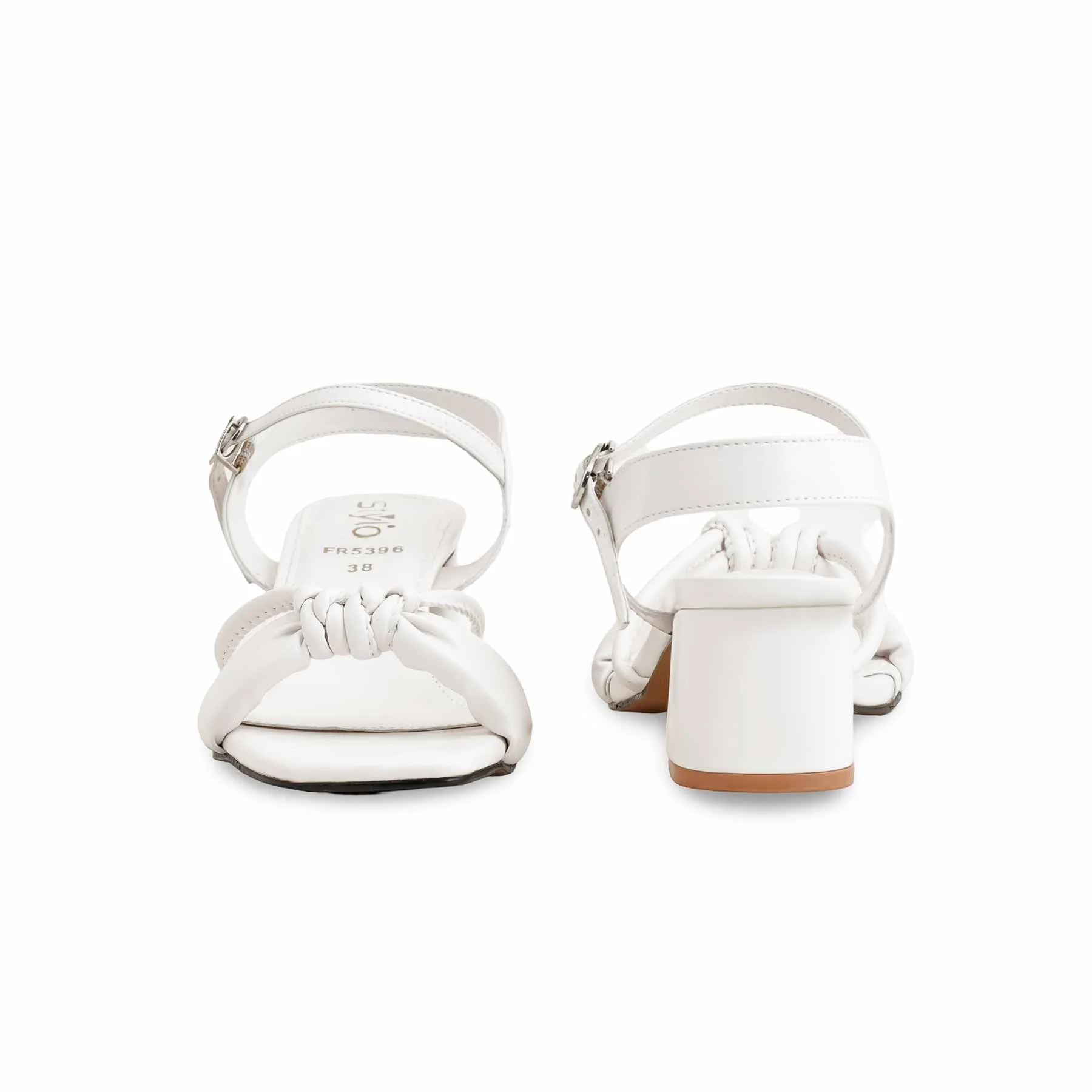 White Formal Sandal For Women FR5396 - Image 3