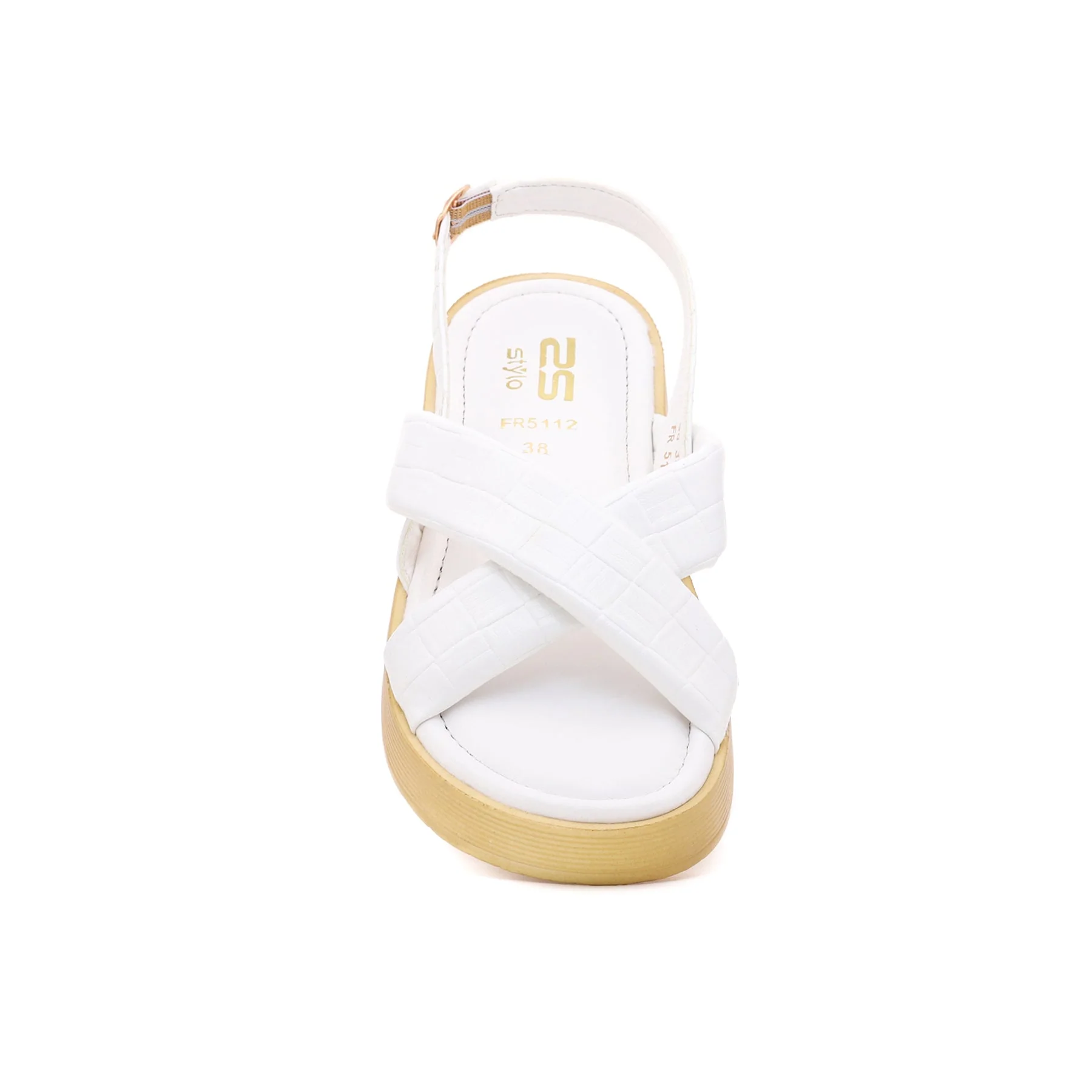 White Formal Sandal FR5112 - Image 3
