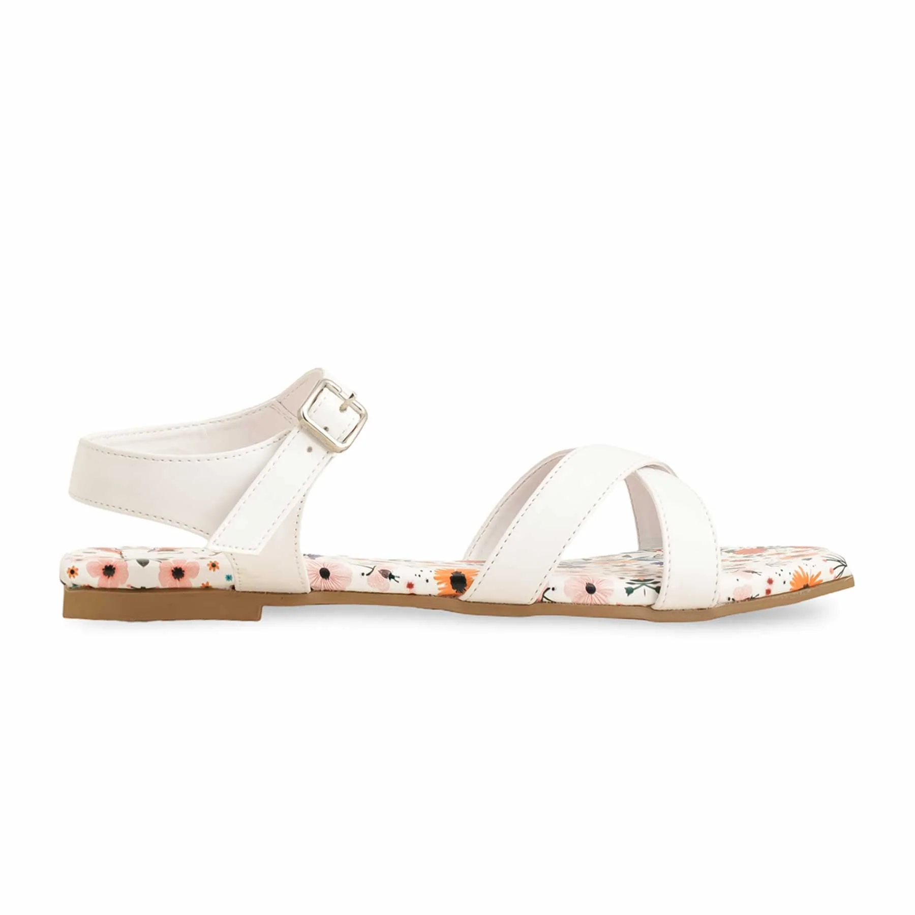 White Formal Sandal FR5417 - Image 2