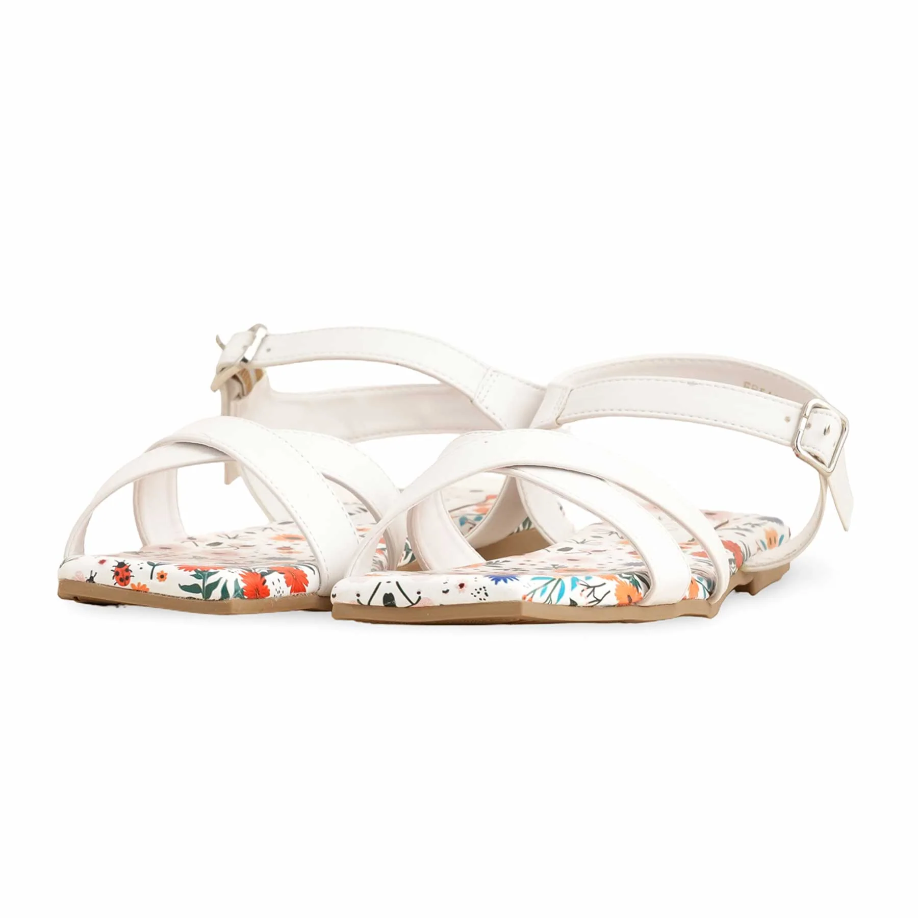White Formal Sandal FR5417 - Image 3