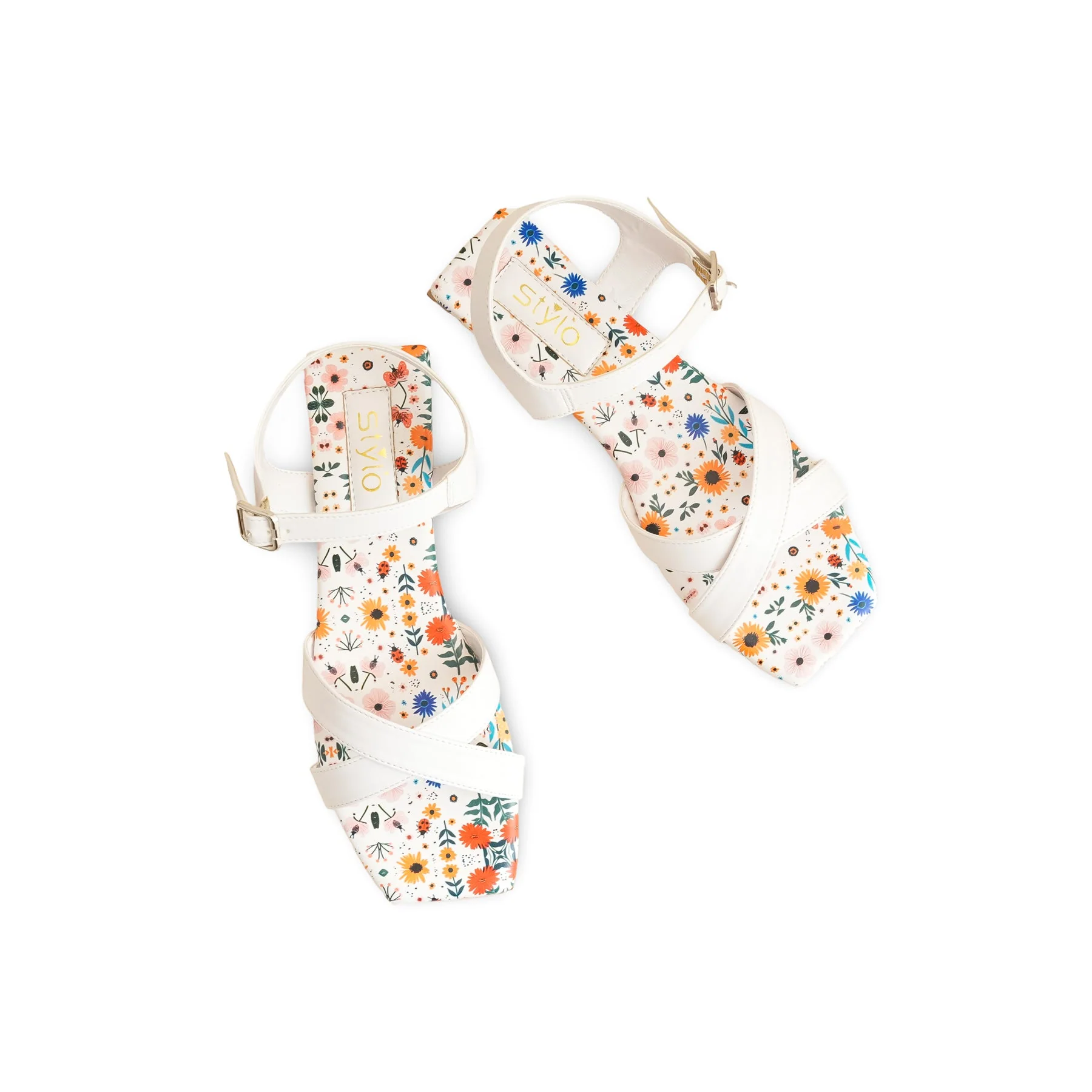White Formal Sandal FR5417 - Image 5