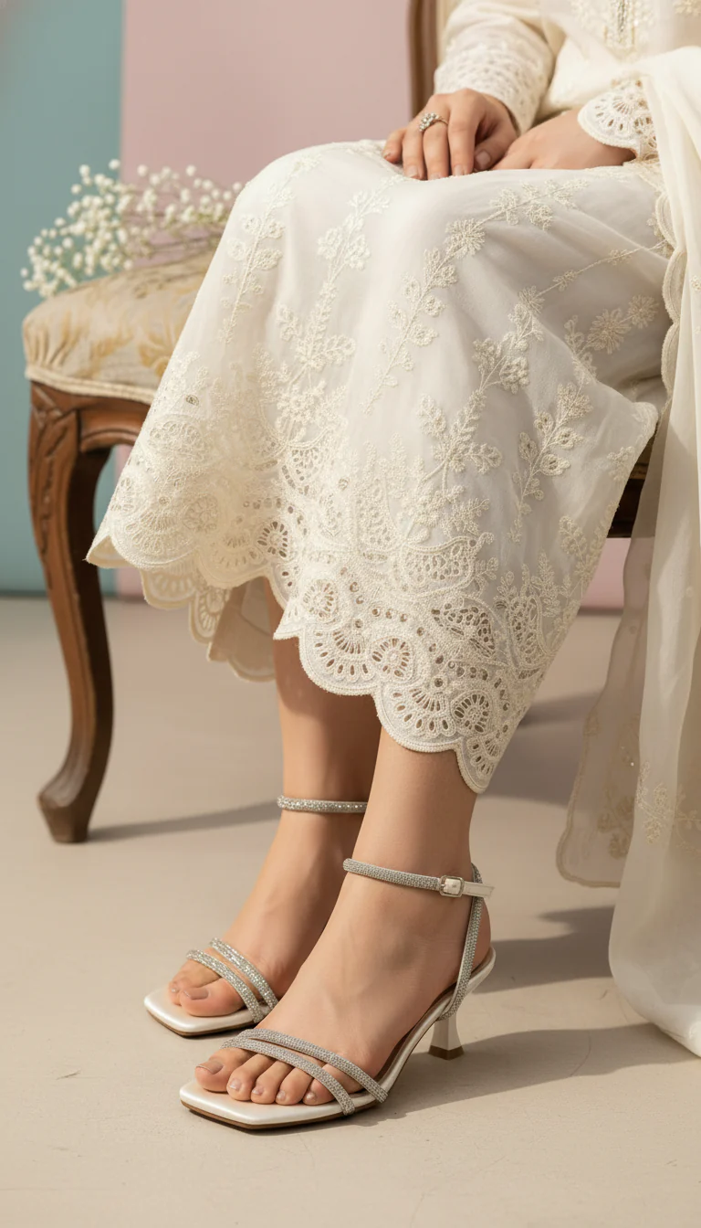 White Formal Sandal FR5457