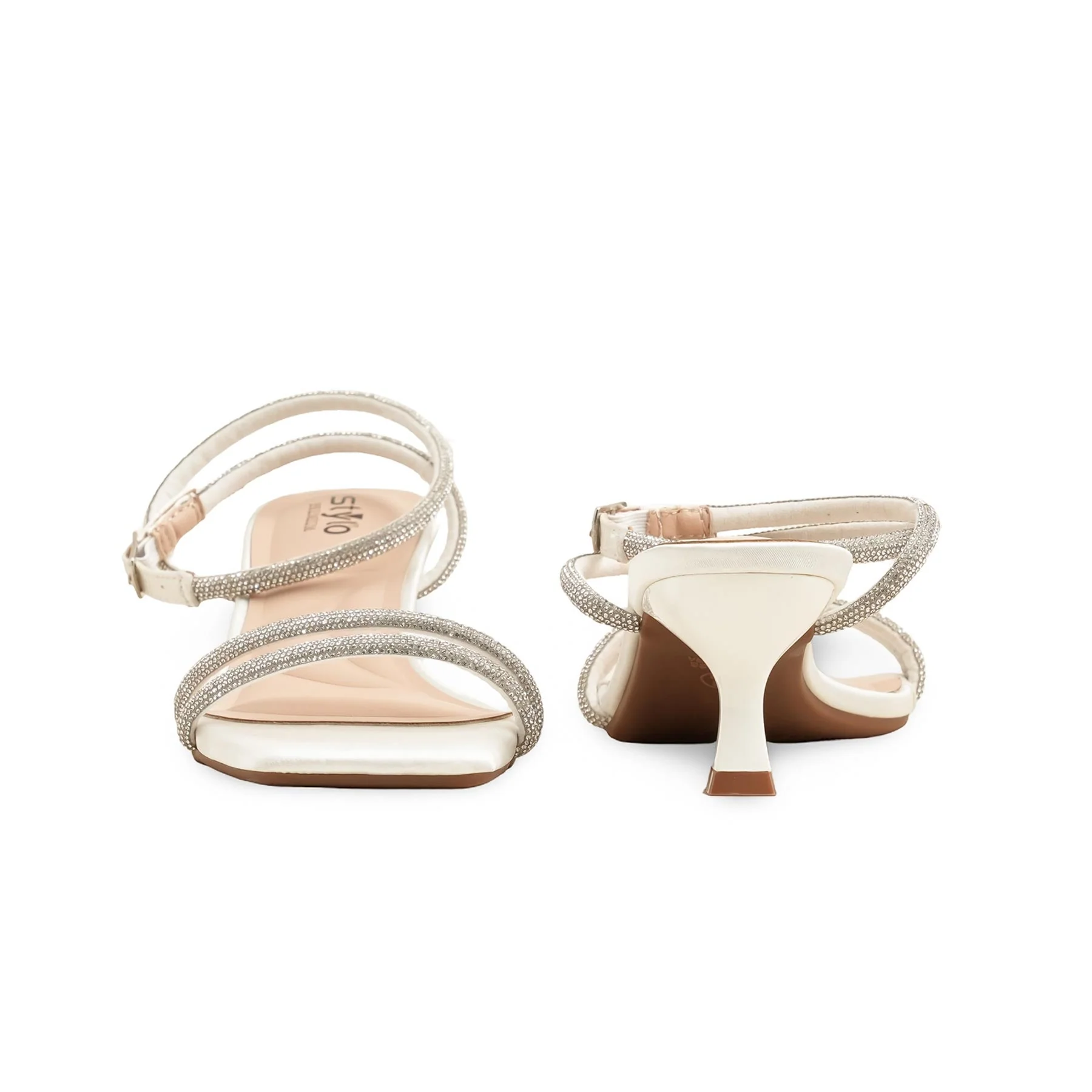 White Formal Sandal FR5457 - Image 4