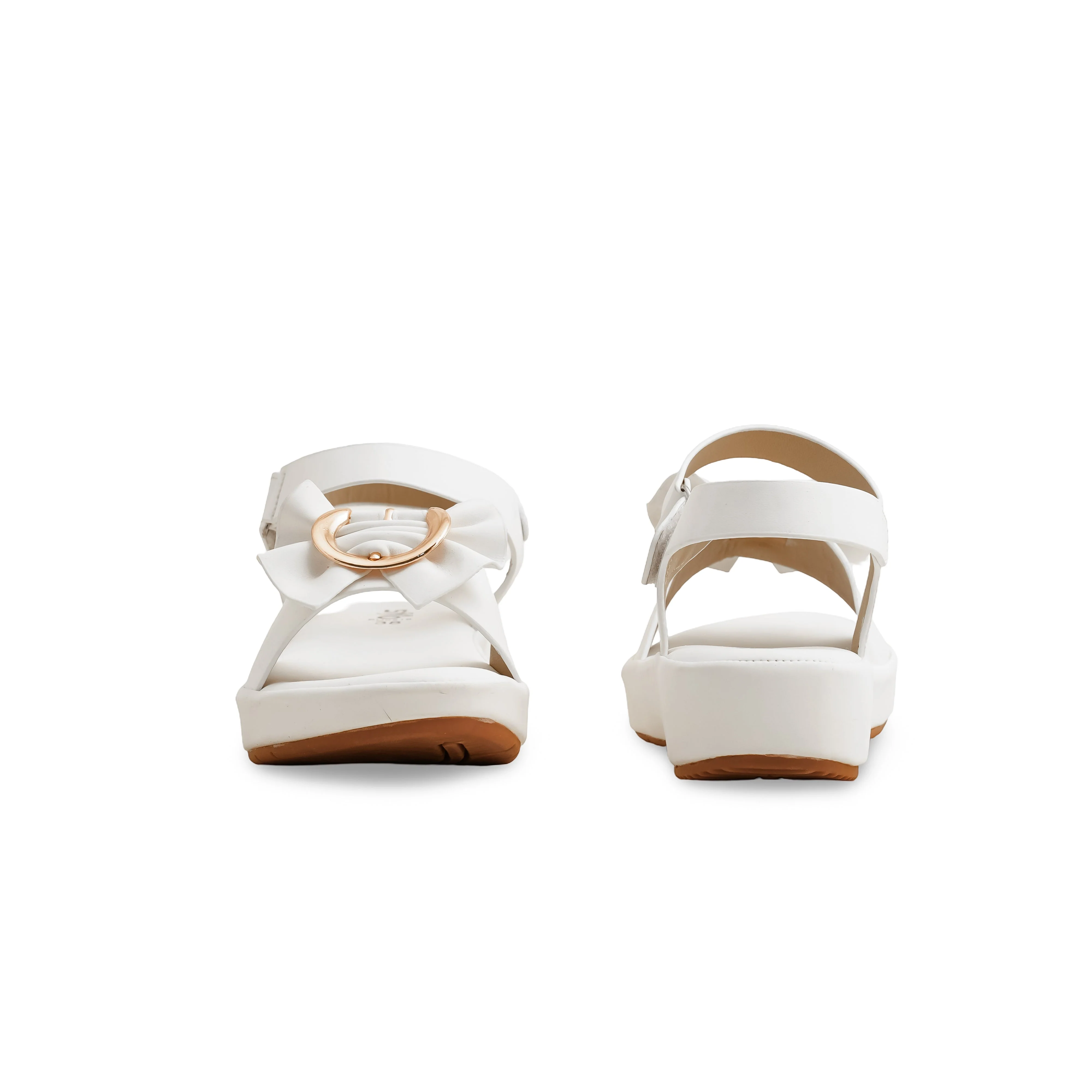 White Formal Sandal PU0519 - Image 4