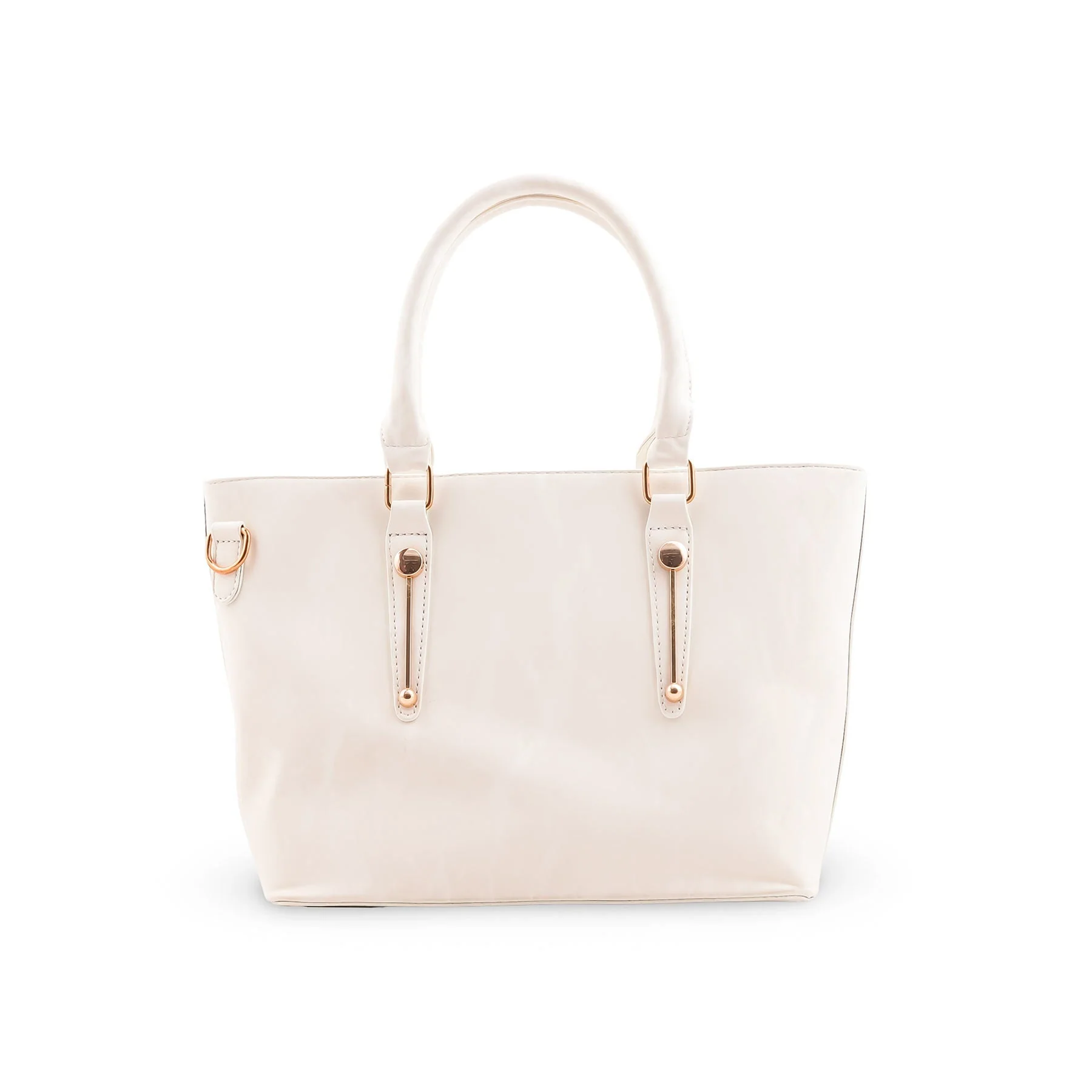 White Formal Shoulder Bag For Ladies P36452 - Image 2