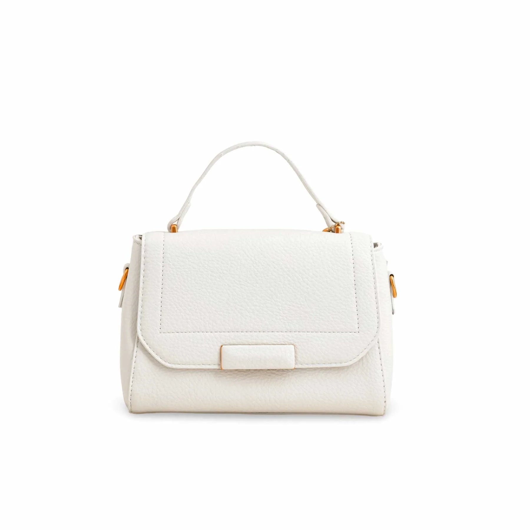 White Formal Shoulder Bag P36144 - Image 2