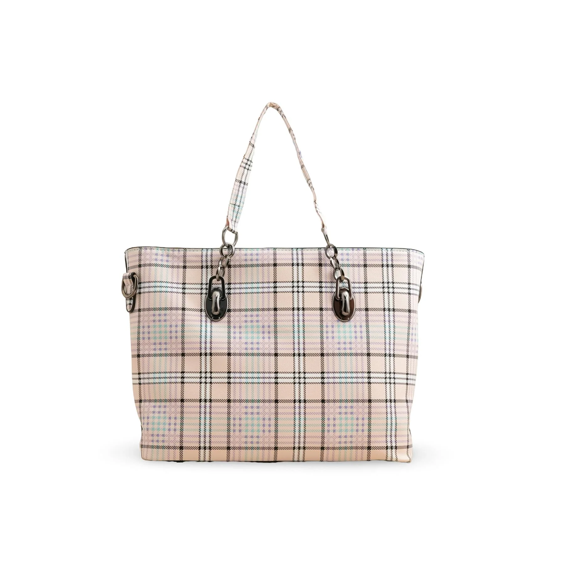 White Formal Shoulder Bag P36179 - Image 2