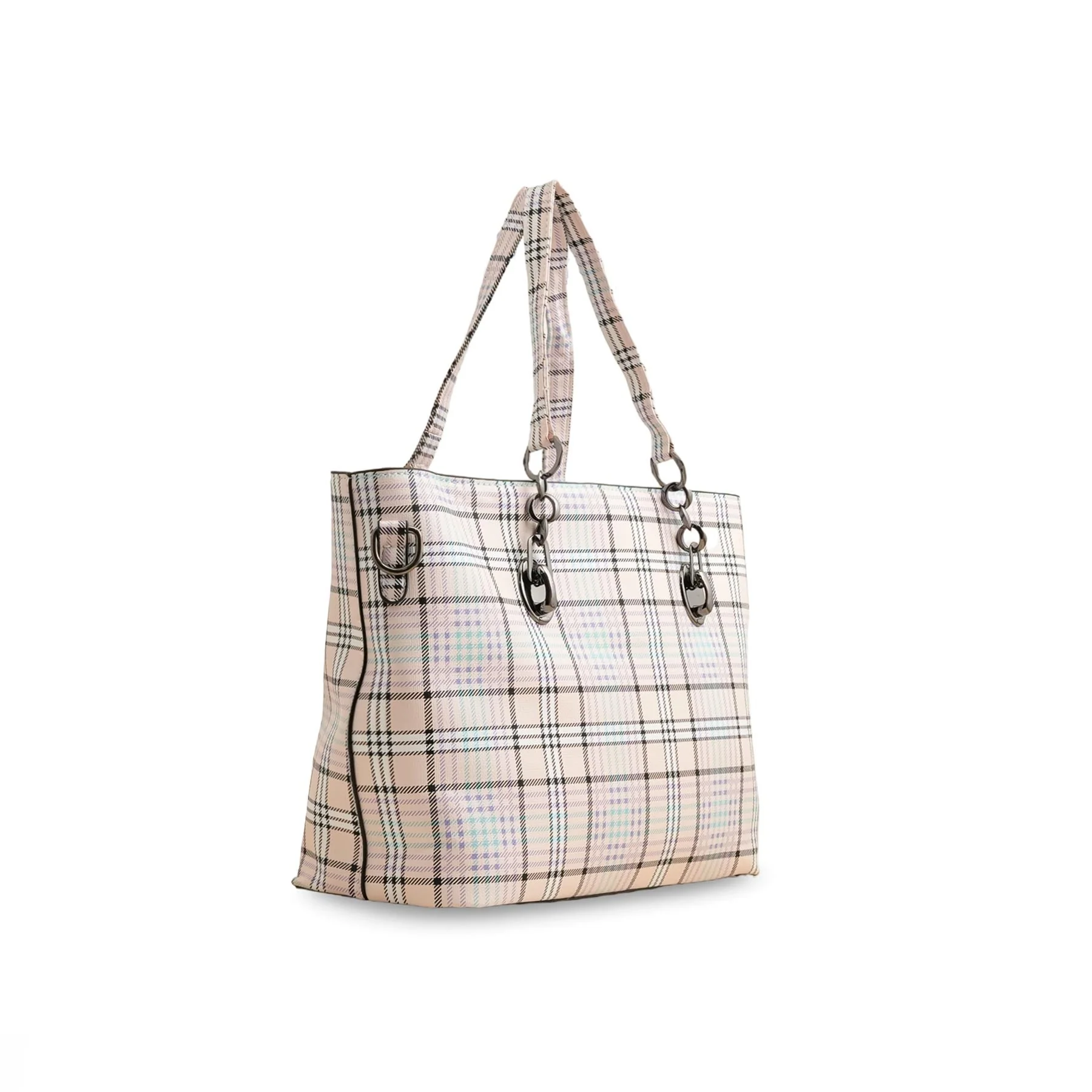 White Formal Shoulder Bag P36179 - Image 3