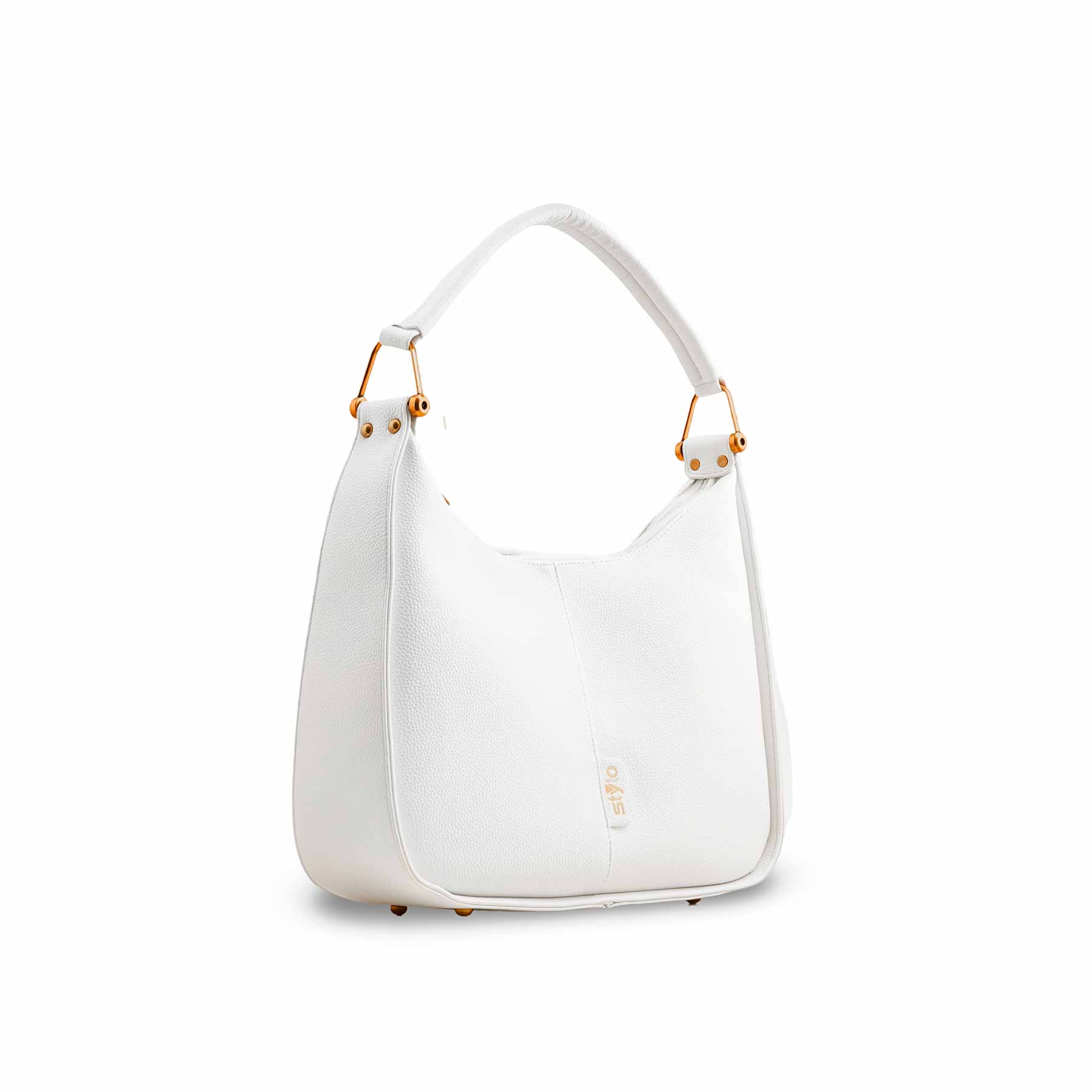 White Formal Shoulder Bag P36383 - Image 3