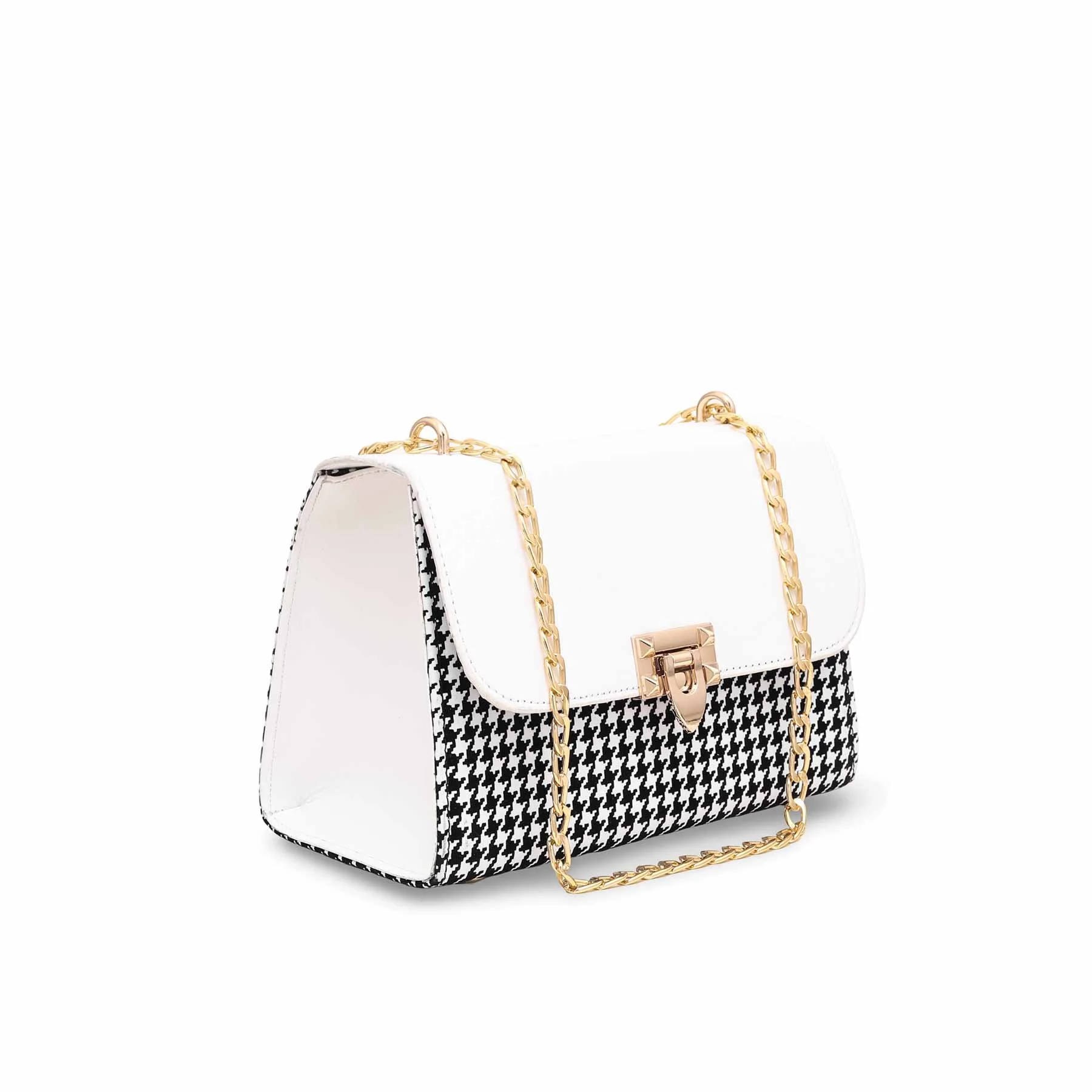 White Formal Shoulder Bag P55656 - Image 2