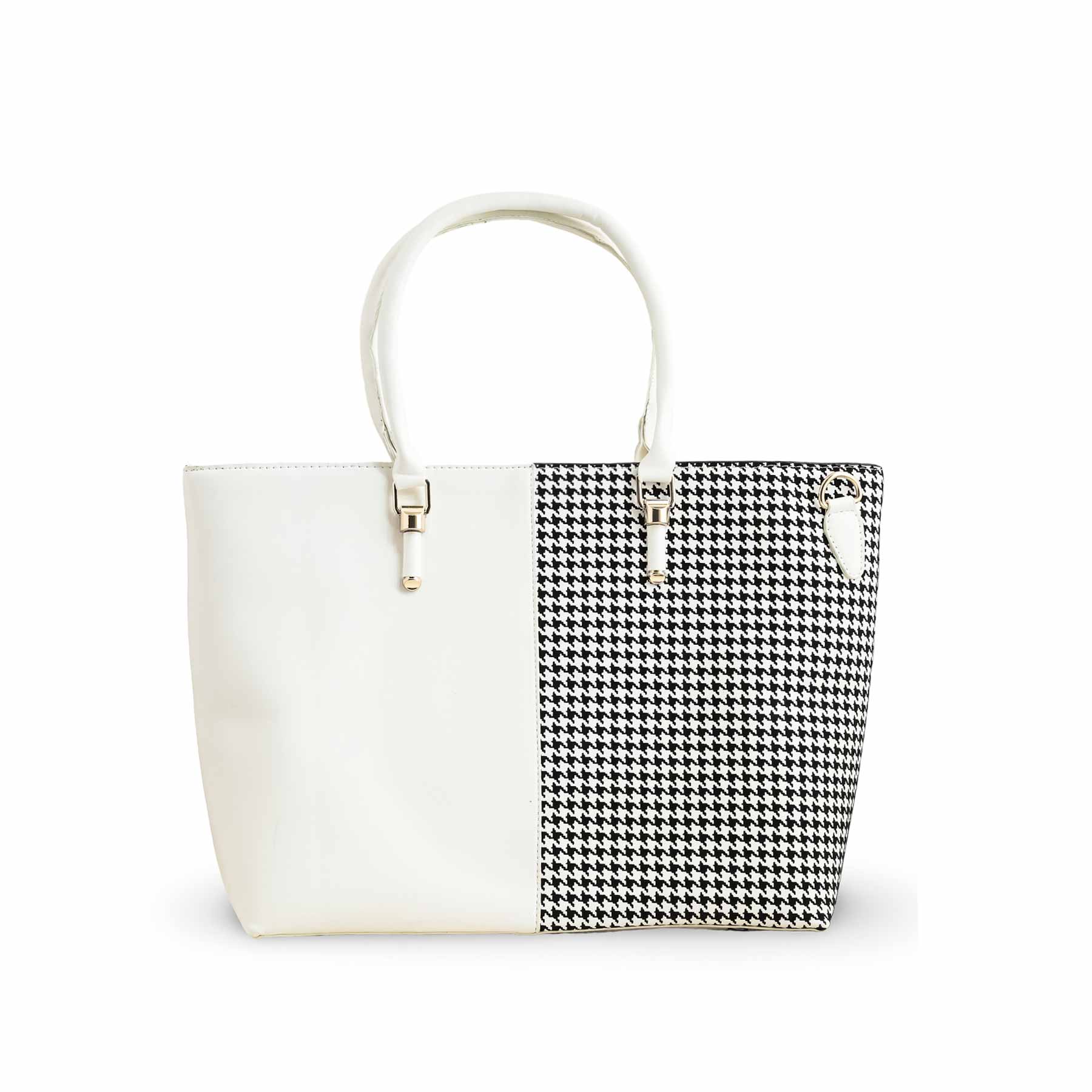 White Formal Shoulder Bag P55720 - Image 4