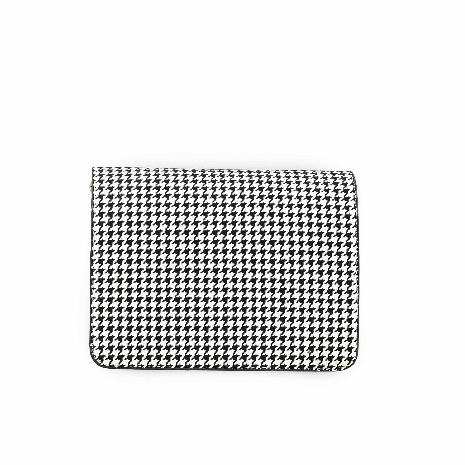 White Formal Shoulder Bag P55721 - Image 3
