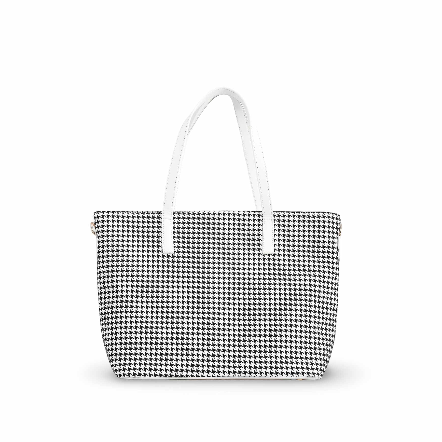 White Formal Shoulder Bag P55722 - Image 4