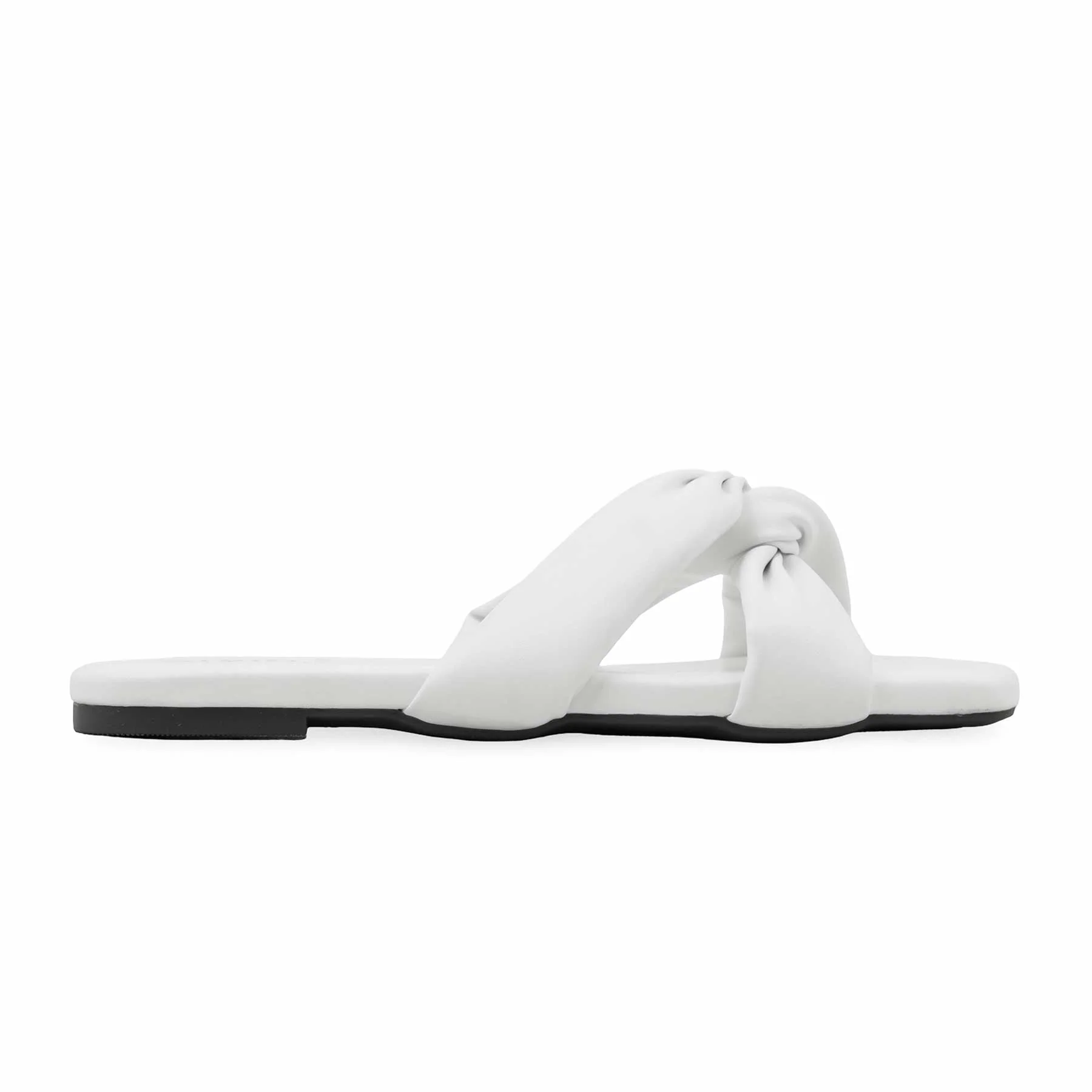 White Formal Slipper For Women FR8292 - Image 2