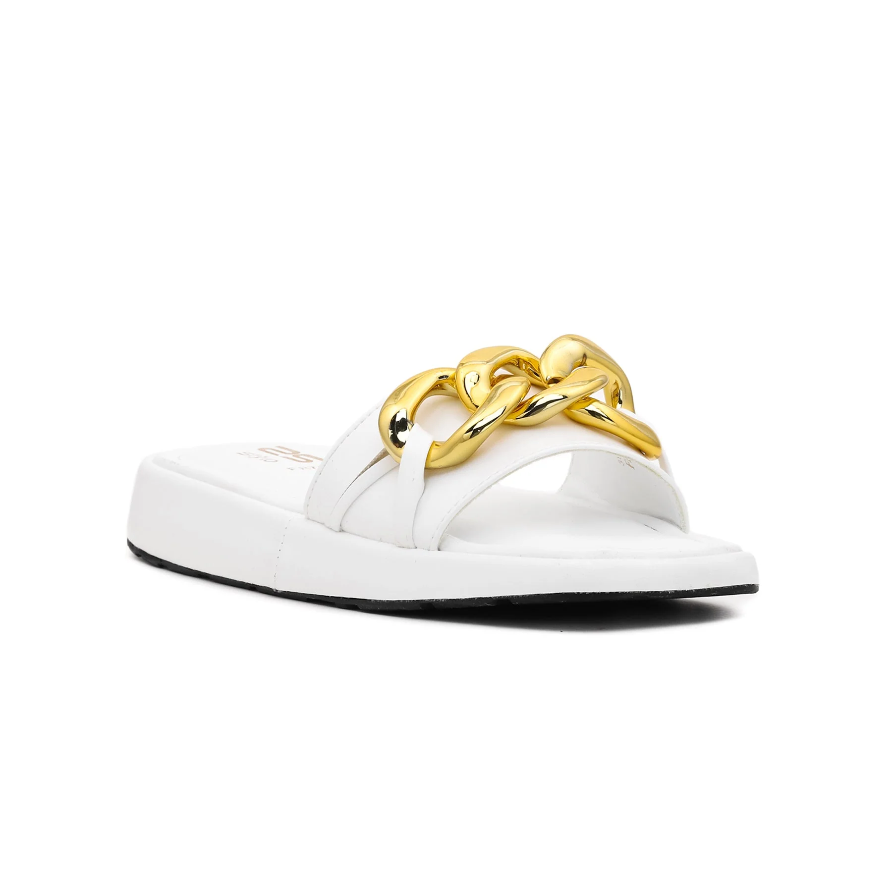 White Formal Slipper FR7857 - Image 2