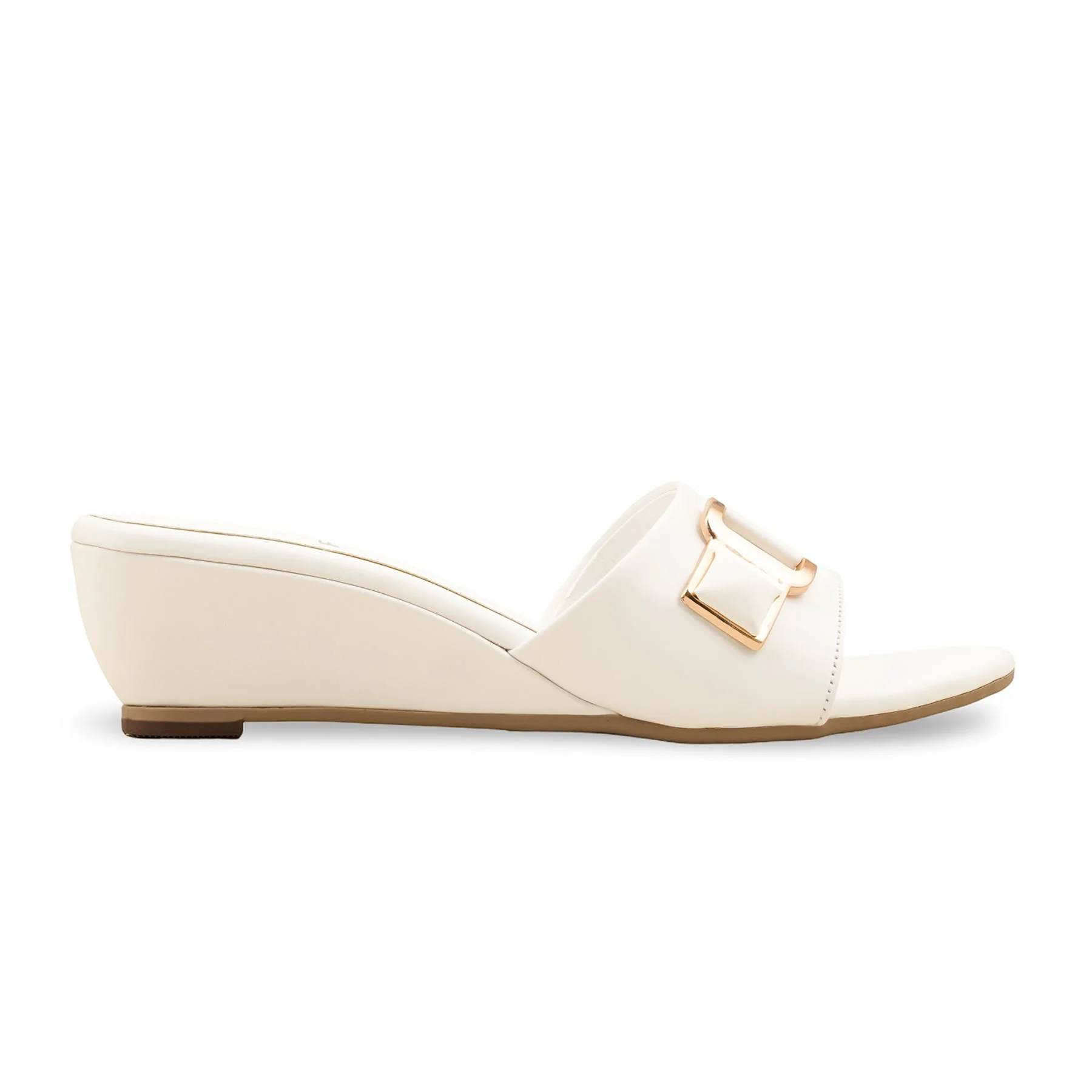 White Formal Slipper FR8281 - Image 2