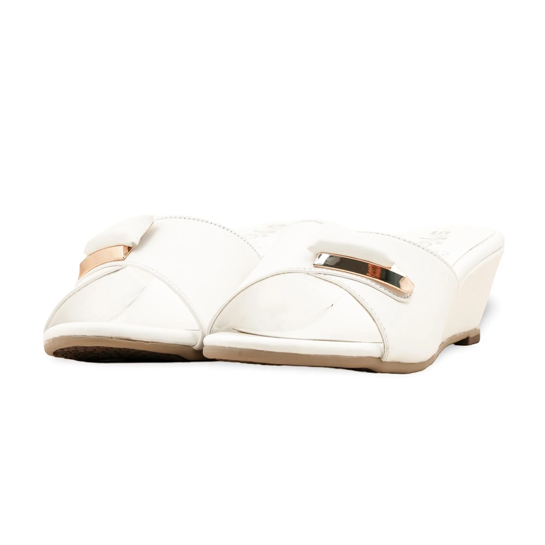 White Formal Slipper FR8282 - Image 3