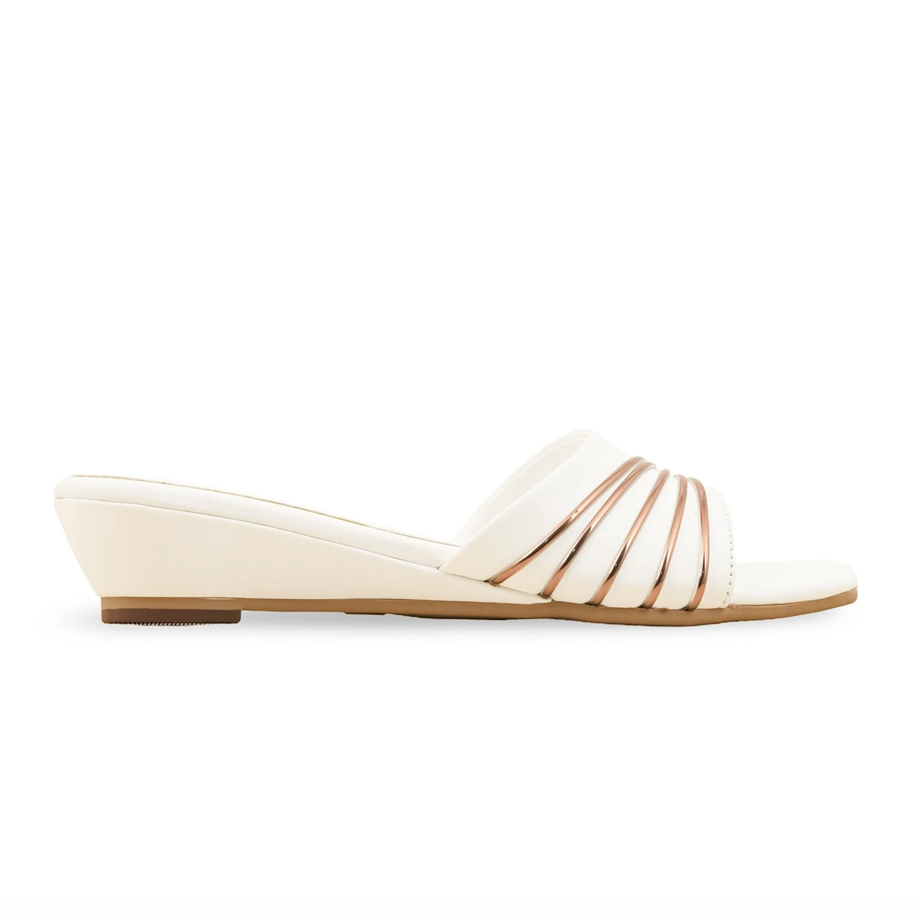 White Formal Slipper FR8284 - Image 2