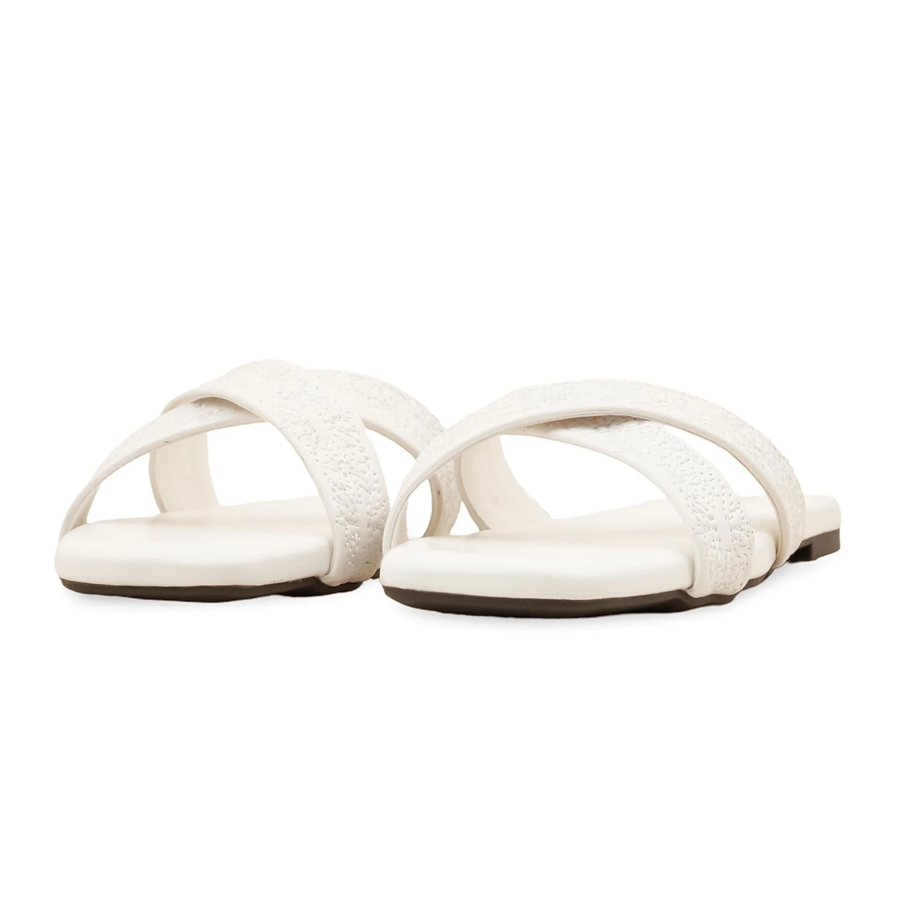 White Formal Slipper FR8294 - Image 3