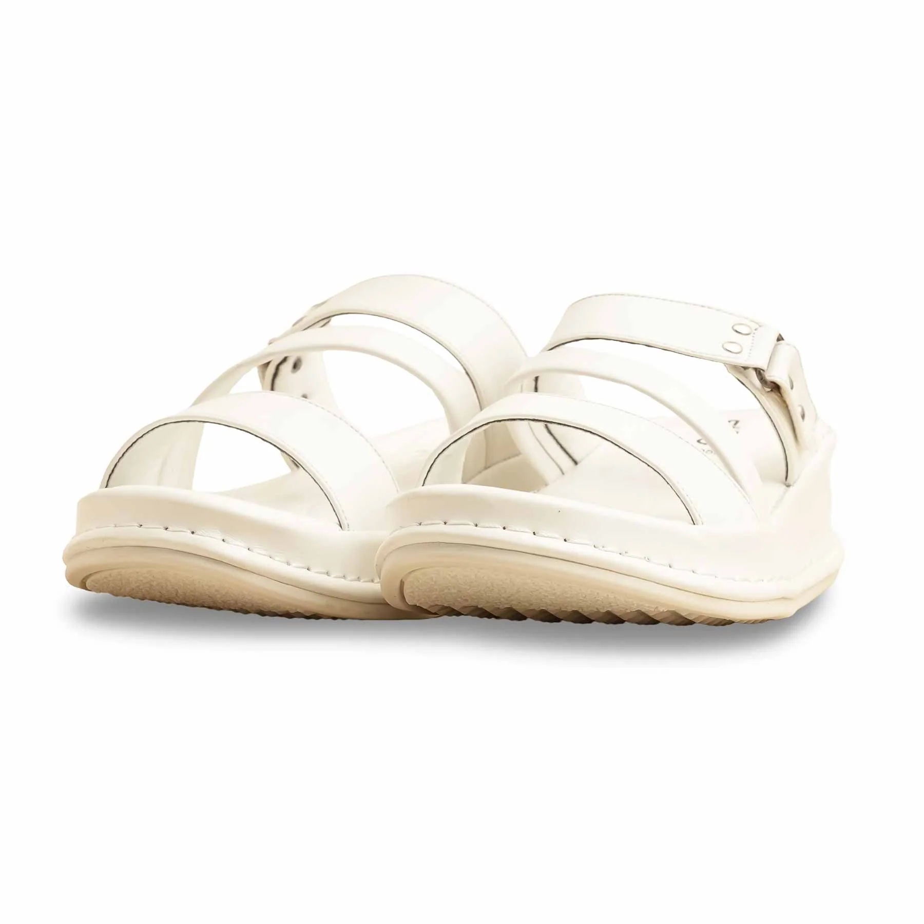 White Formal Slipper PU0522 - Image 3