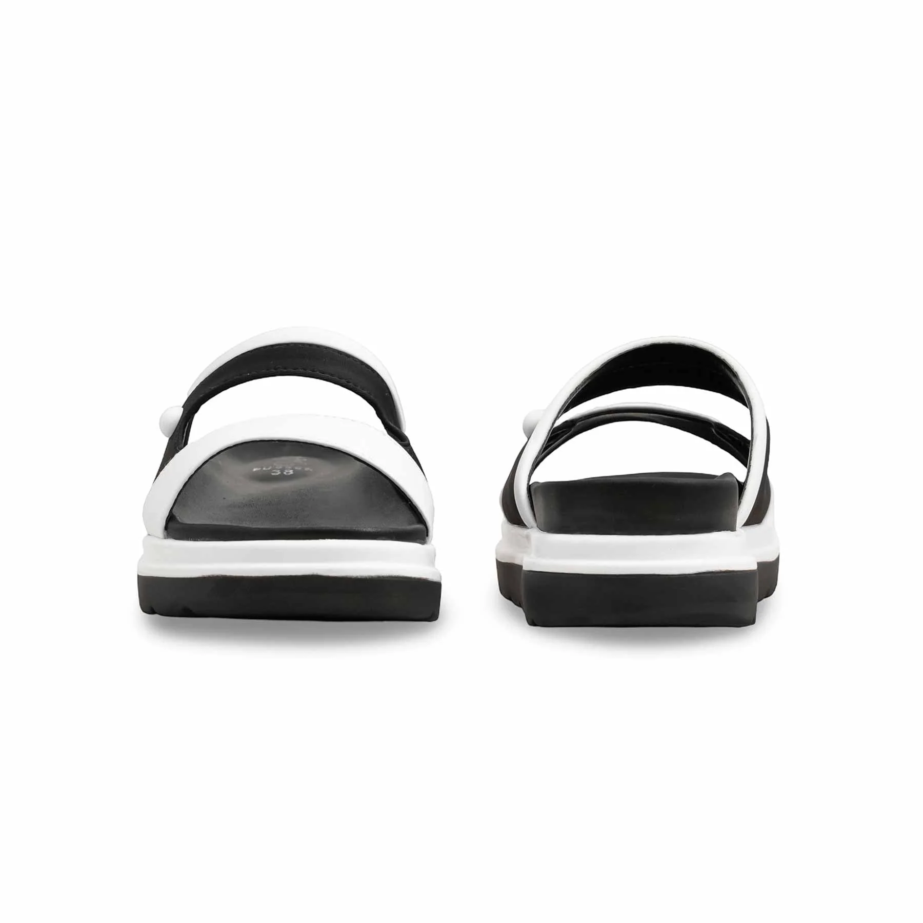 White Formal Slipper PU0583 - Image 4