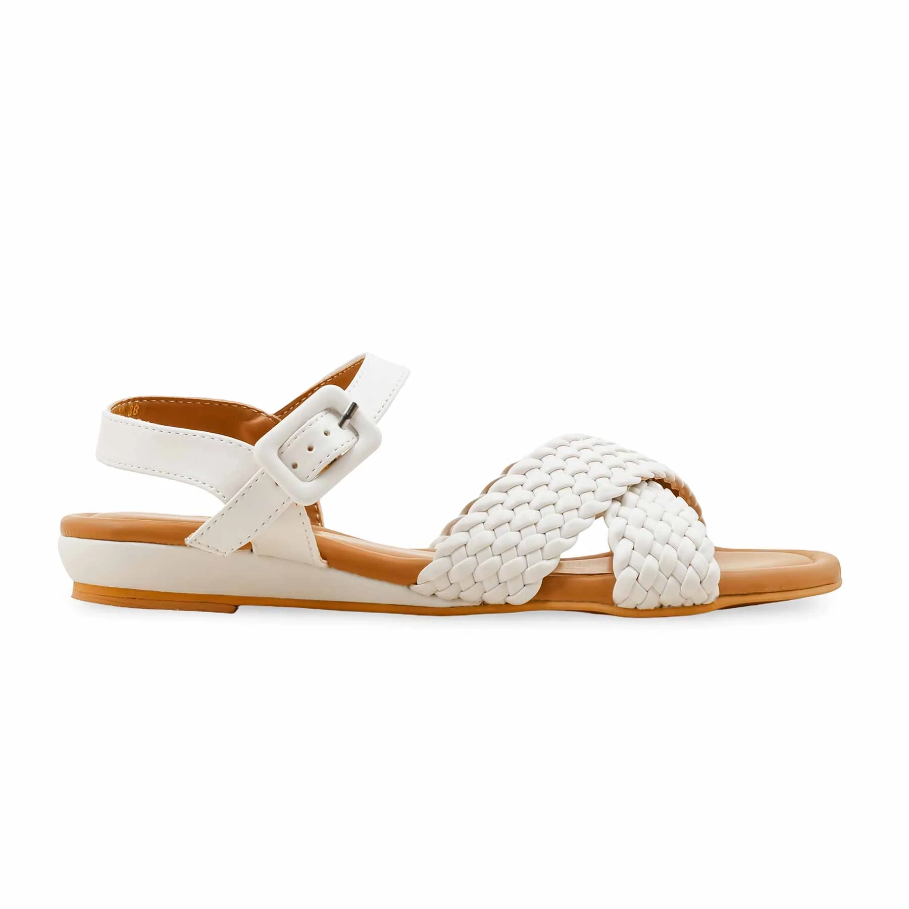 White Formal Women Sandal FR5448 - Image 2
